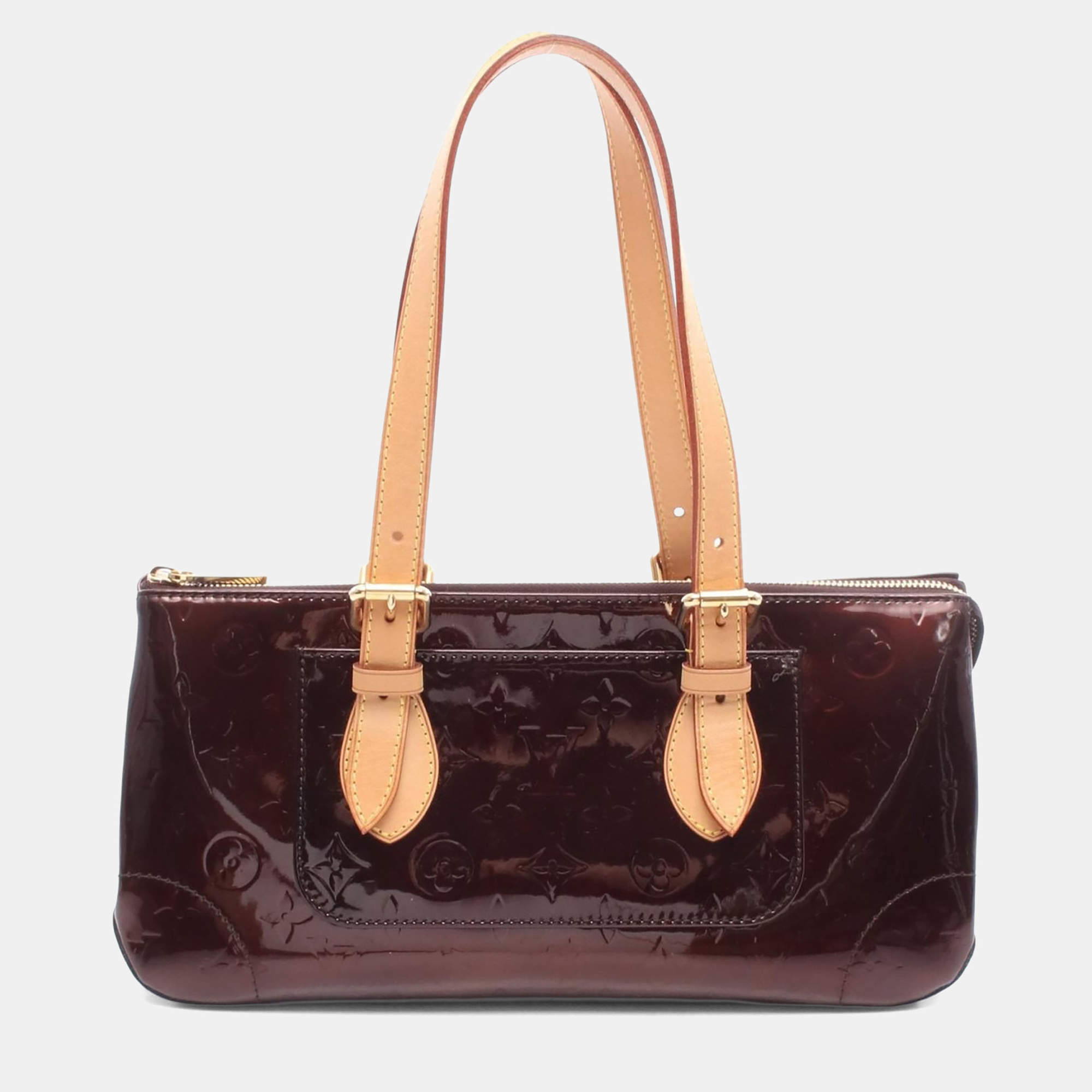 Pre Owned حقيبة لويس فويتون روسوود أفينيو مونوجرام جلد ساتشل أرجواني