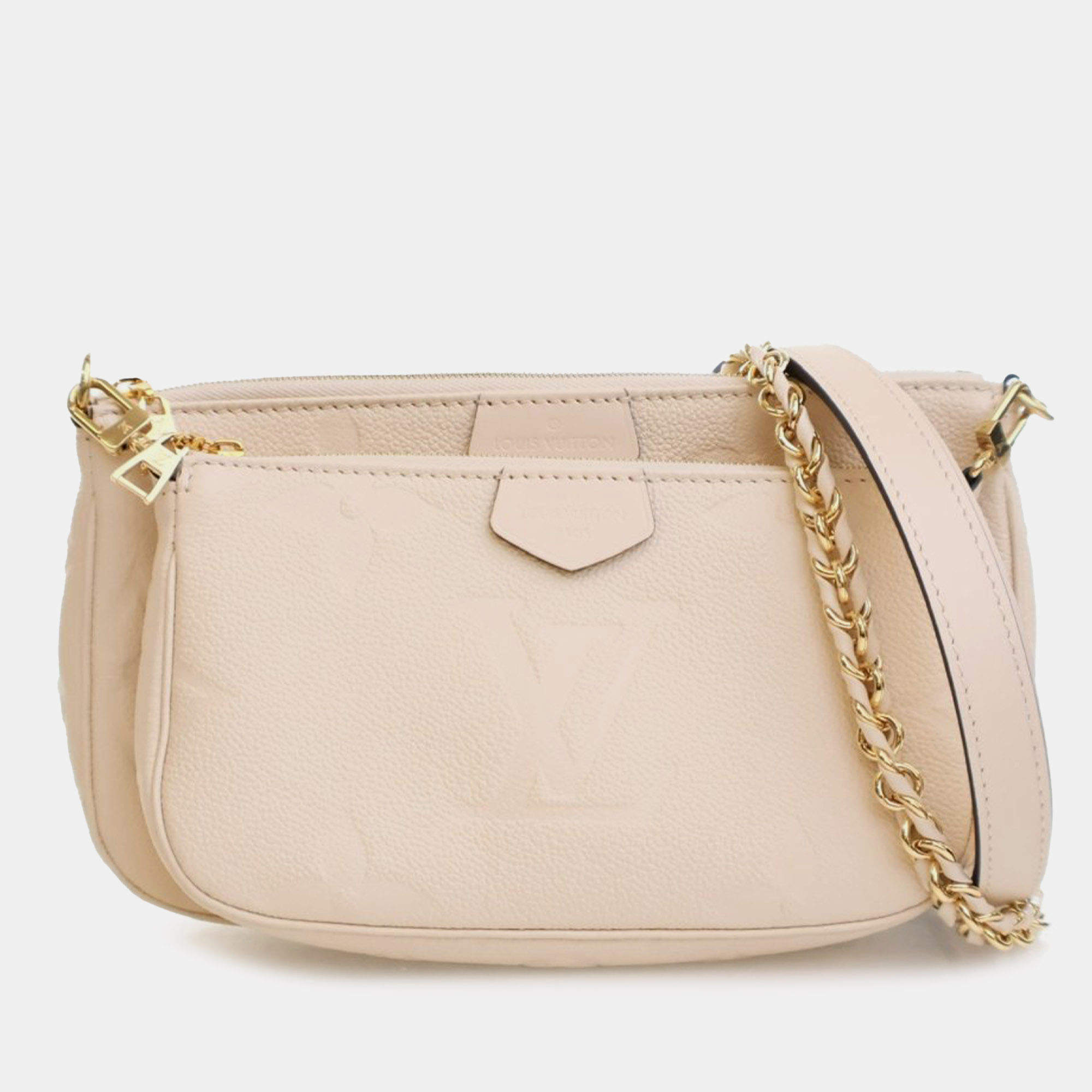 Pre Owned حقيبة لوي فيتون مونوجرام جيانت إمبريونتي متعددة الاستخدامات بني