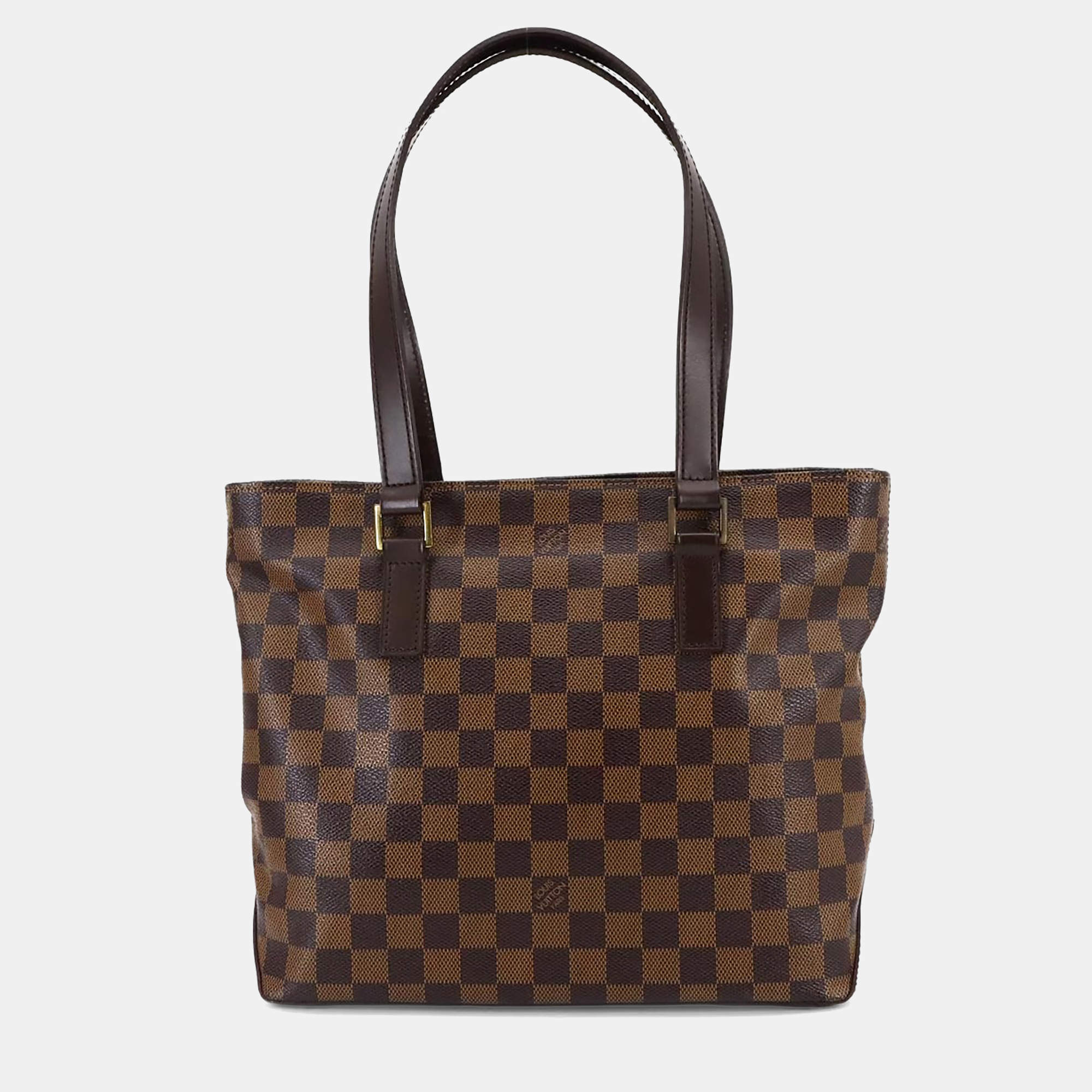 مملوكة مسبقًا Louis Vuitton Cabas Piano Ebene Damier Canvas Tote Bag