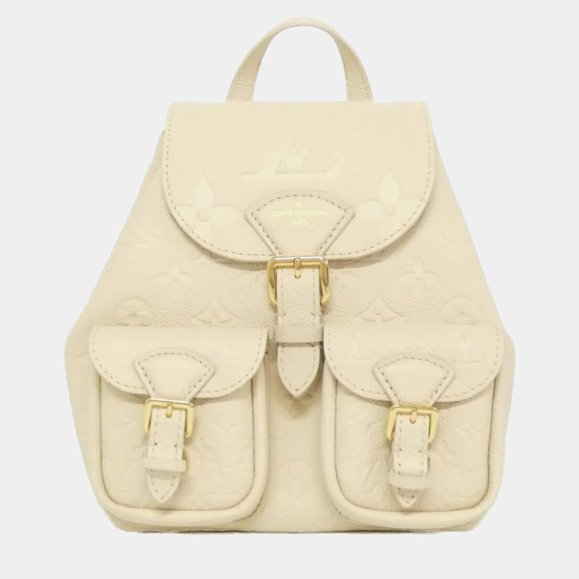 Pre Owned Louis Vuitton Monogram Empreinte Backup Backpack