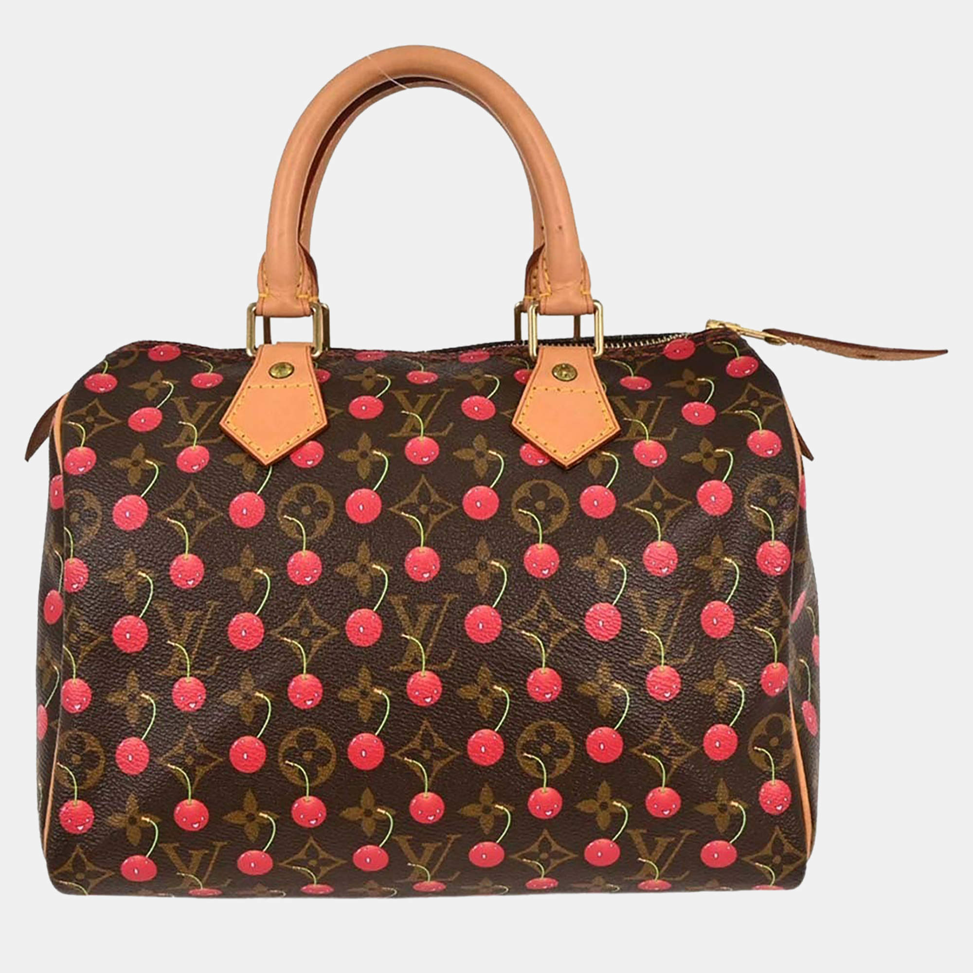 مملوكة مسبقًا Louis Vuitton Monogram Cherry Speedy 25 Handbag