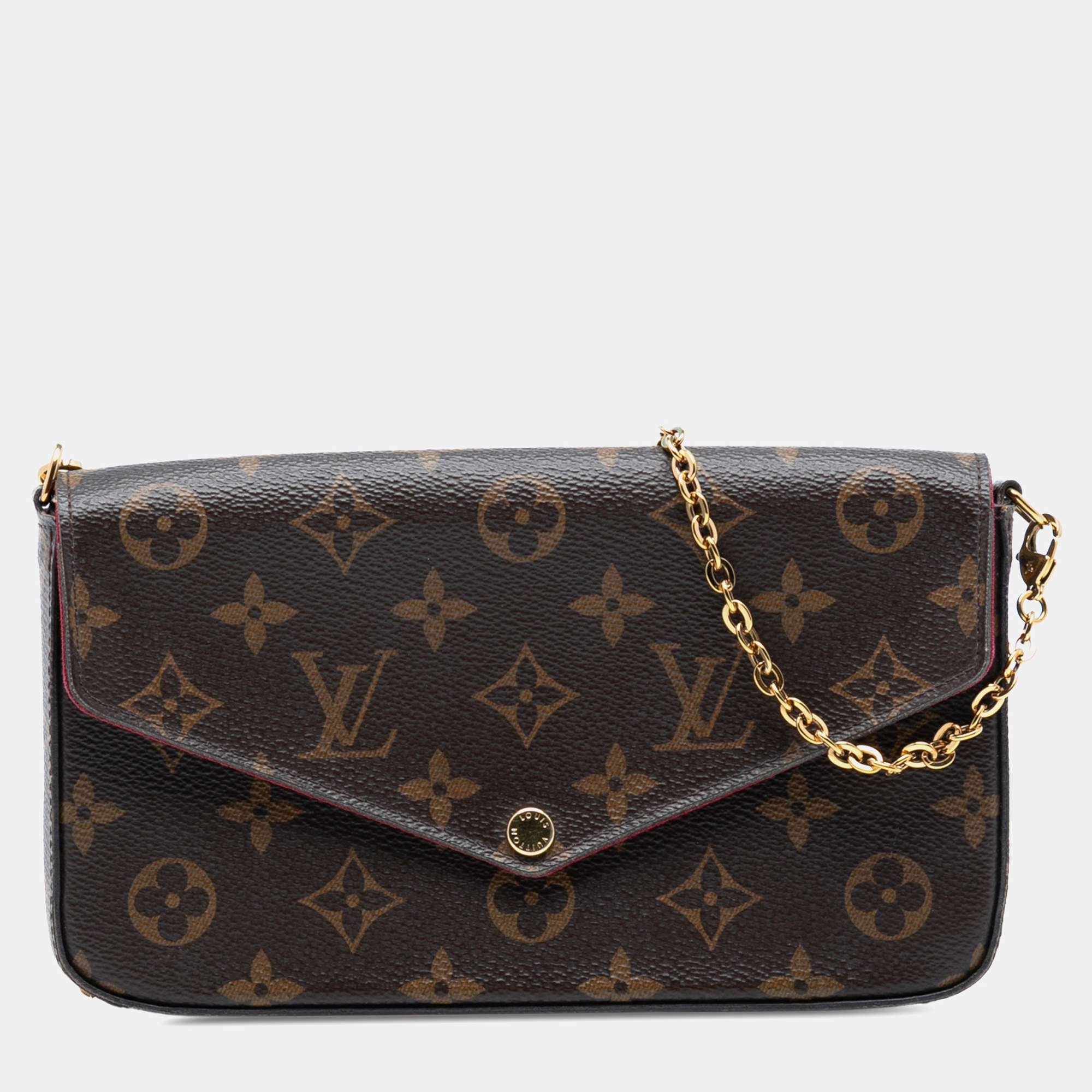 مملوكة مسبقًا حقيبة لوي فيتون مونوجرام بني بوشيت فيليسي