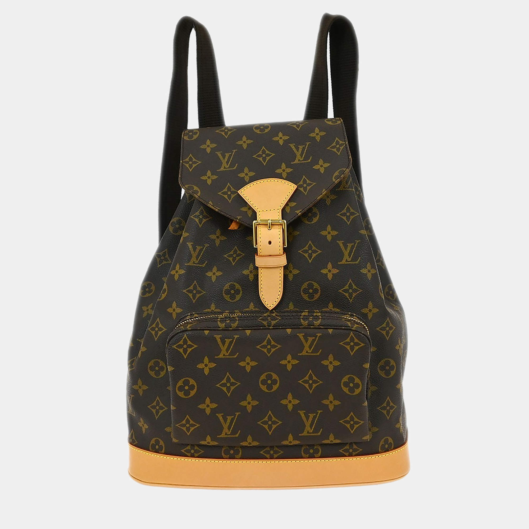 Pre Owned Louis Vuitton Monogram Montsouris Gm Backpack