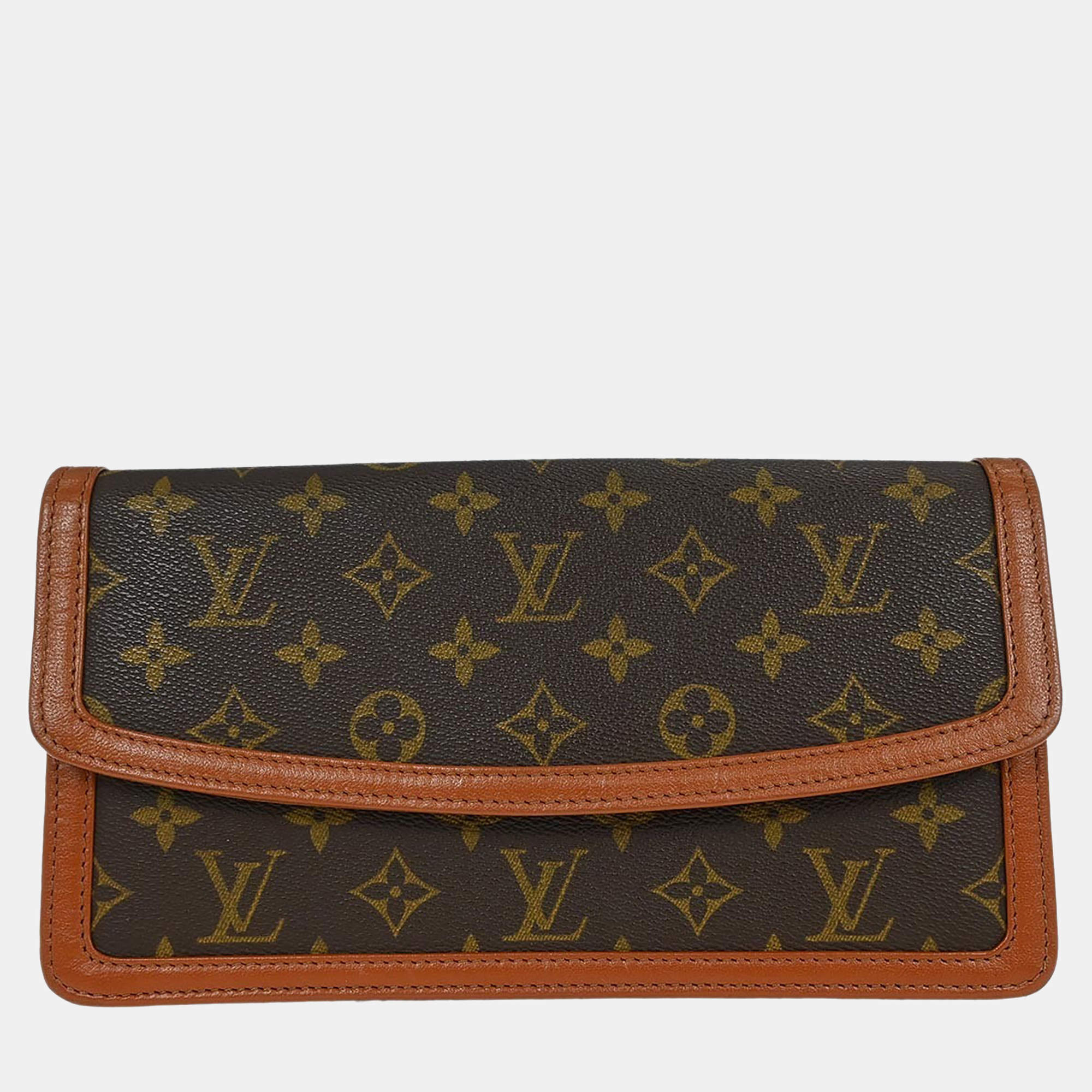 Pre Owned حقيبة يد صغيرة لويس فيتون مونوغرام بوشيت دام ب م كلاتش