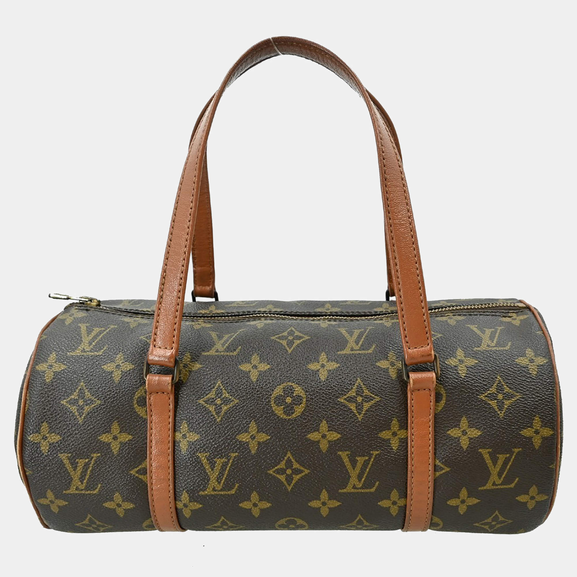 Pre Owned Louis Vuitton Papillon 30 Handbag Monogram