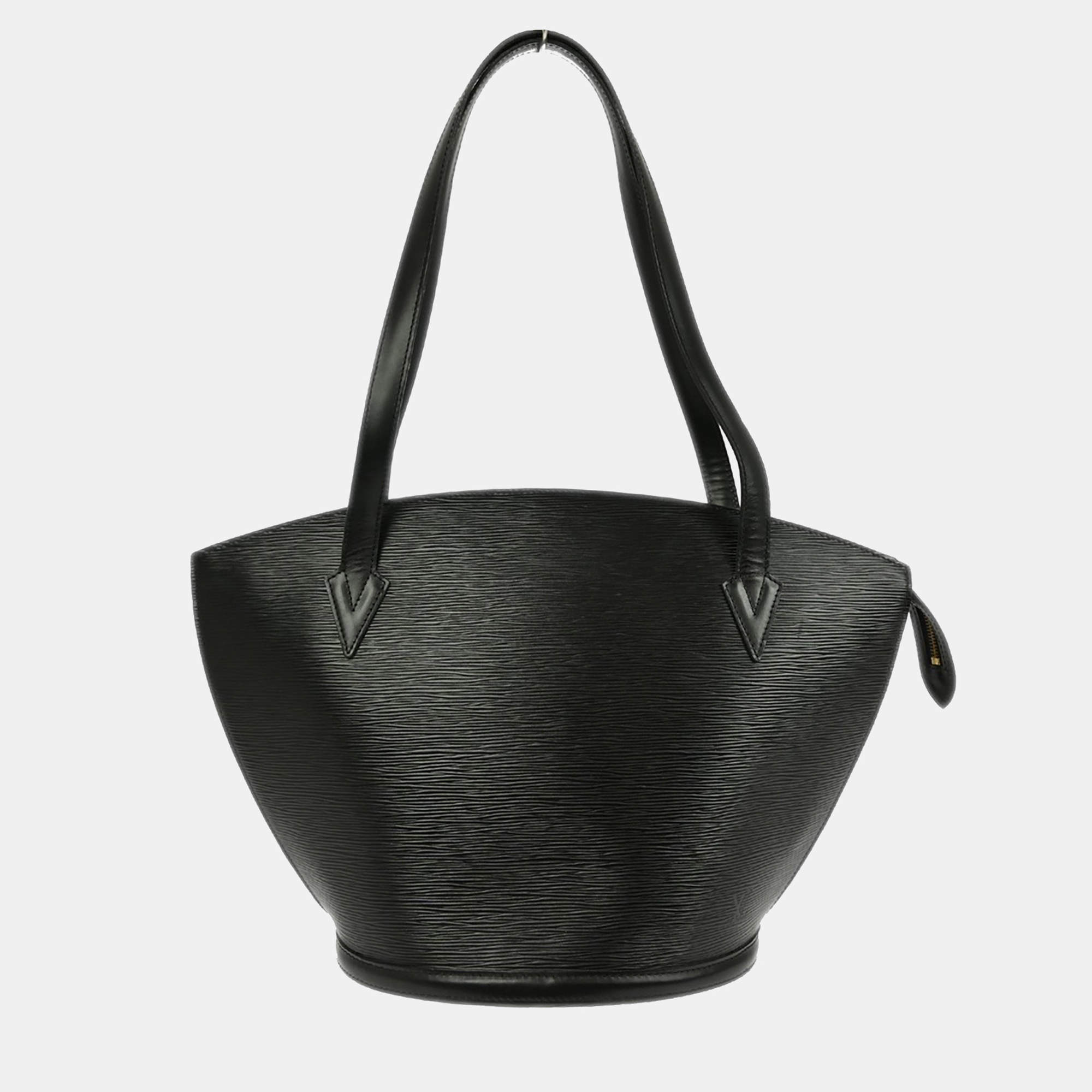 Pre Owned حقيبة تسوق لوي فيتون سان جاك إبي أسود