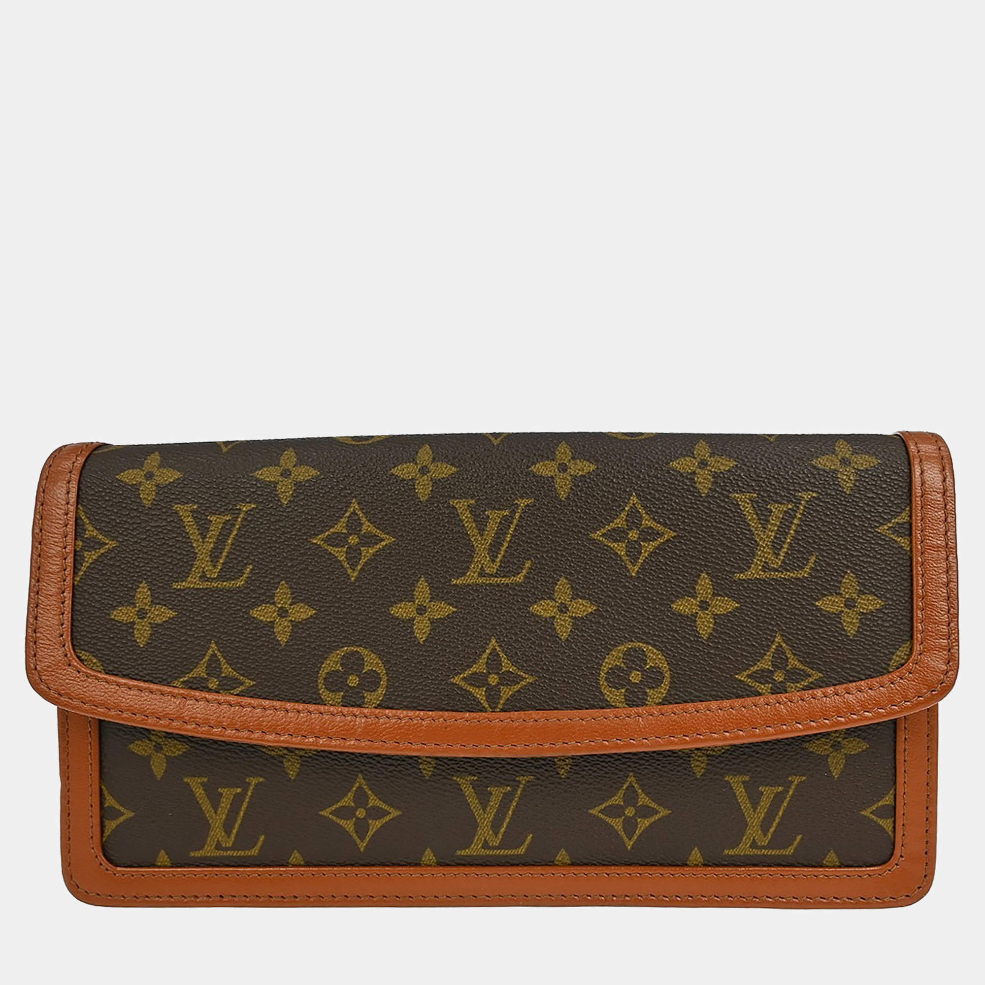 Pre Owned Louis Vuitton Monogram Pochette Dame Pm Clutch