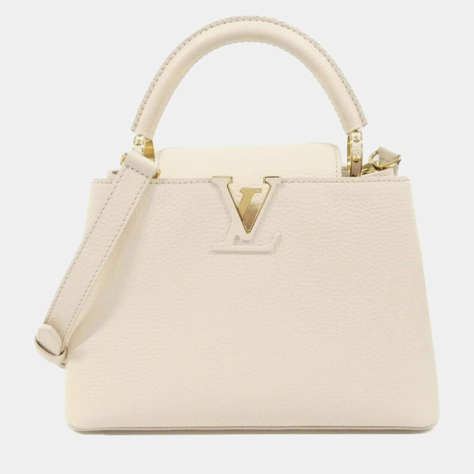 Pre Owned حقيبة لوي فيتون كابوسيني بي بي يد