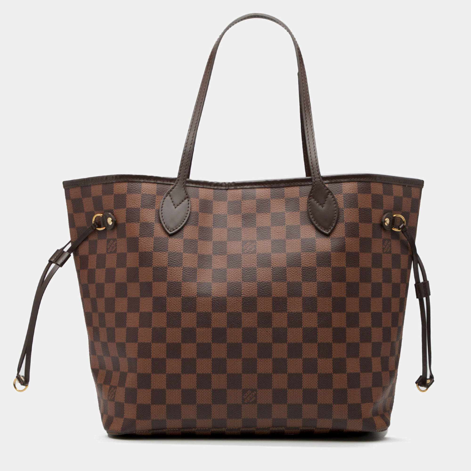 مملوكة مسبقًا Louis Vuitton Brown Damier Ebene Neverfull MM