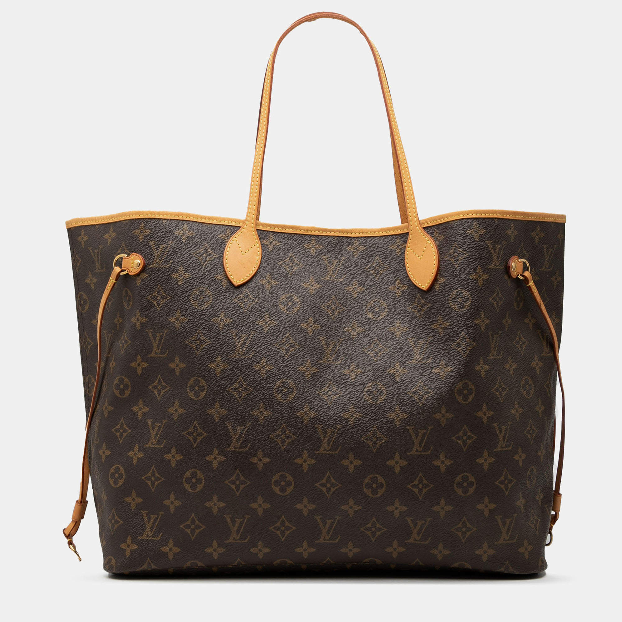 مملوكة مسبقًا Louis Vuitton Brown Monogram Neverfull GM