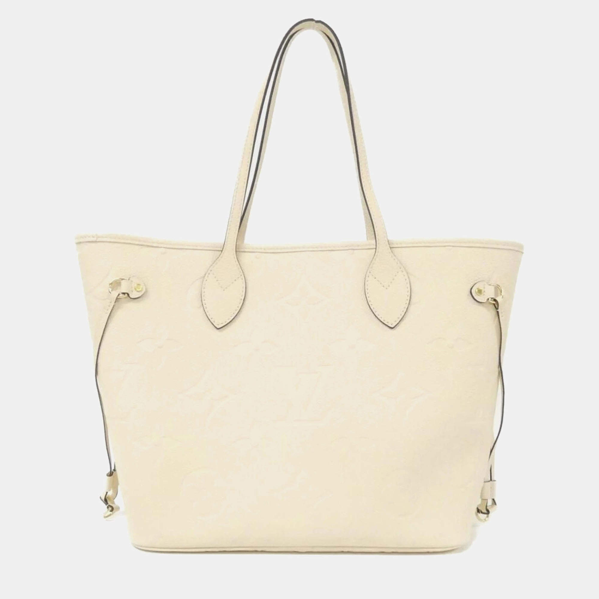 Pre Owned Louis Vuitton Monogram Empreinte Neverfull Mm Handbag