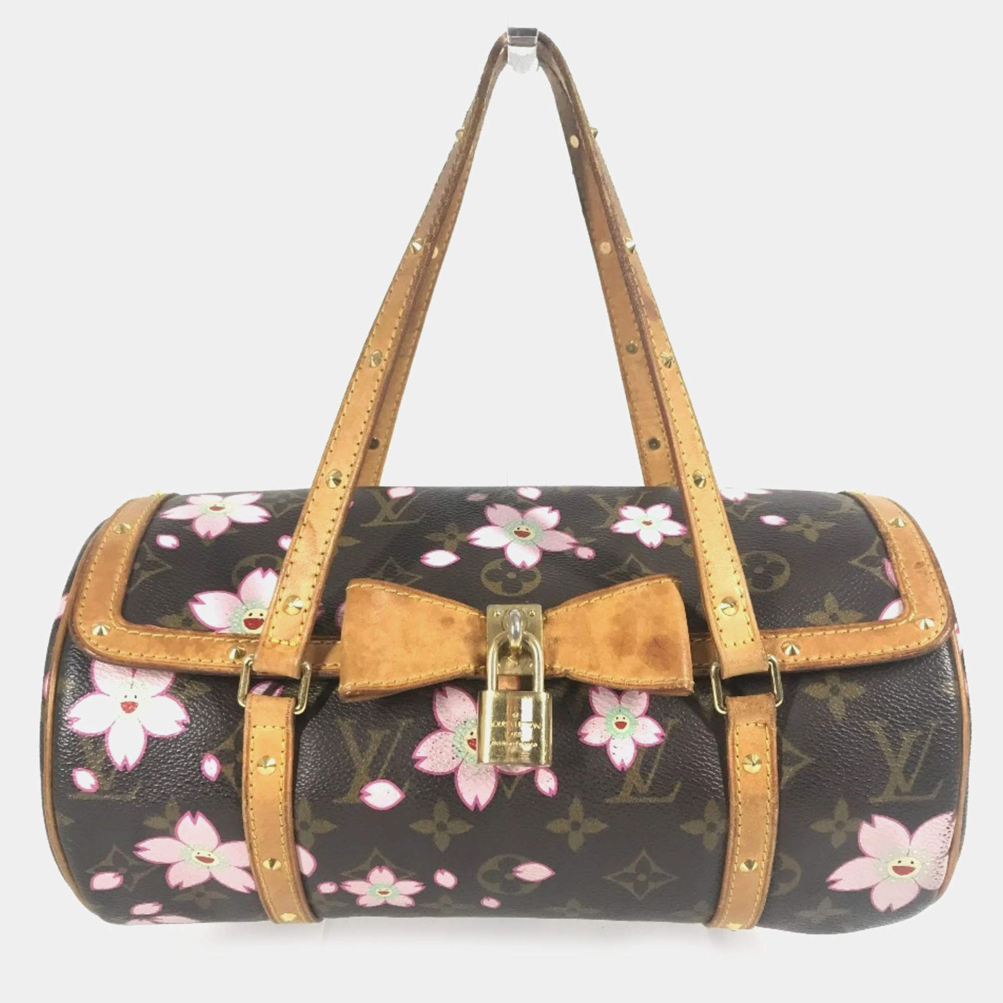 Pre Owned حقيبة لوي فيتون مونوغرام شيري بلوسوم بابيلون قماش بني ماسكة