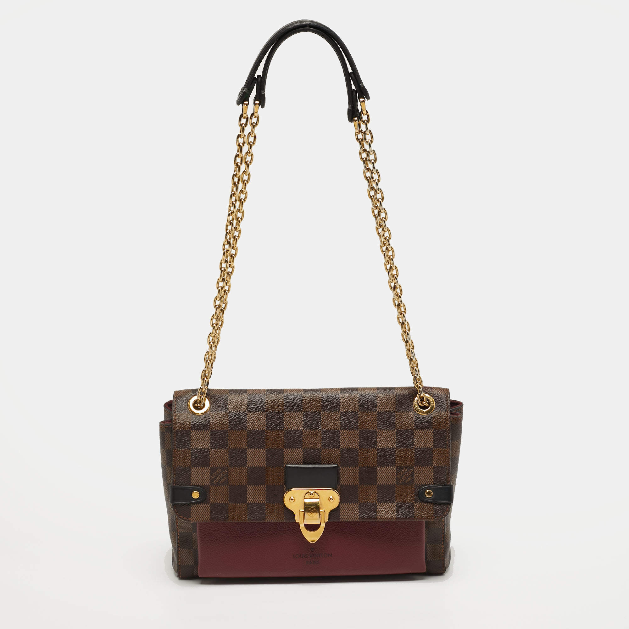 Pre Owned حقيبة لوي فيتون فافين كانفاس دامييه إبيين بوردو PM