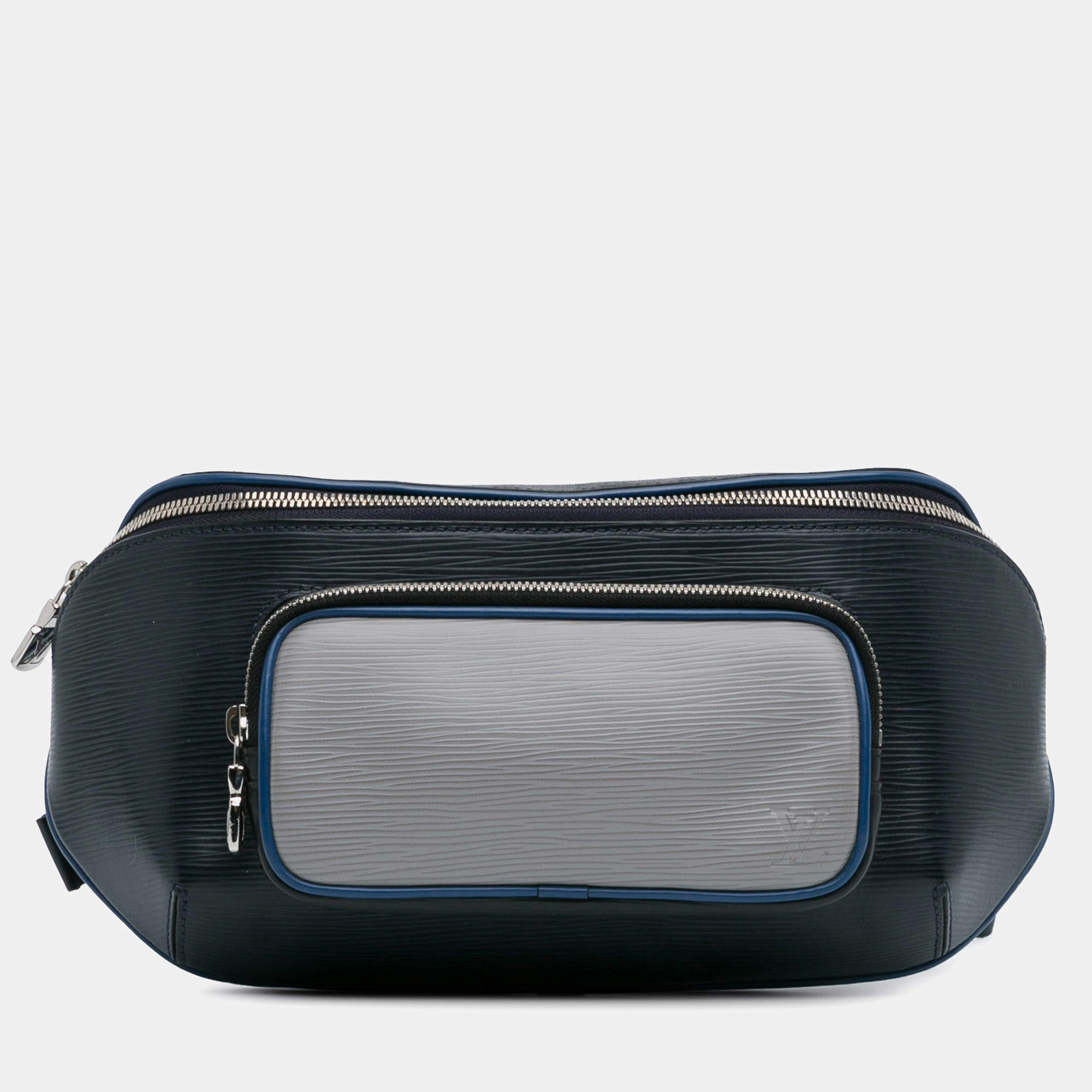 مملوكة مسبقًا حقيبة خصر لويس فويتون بوم إبى دامييه جرافيت أزرق