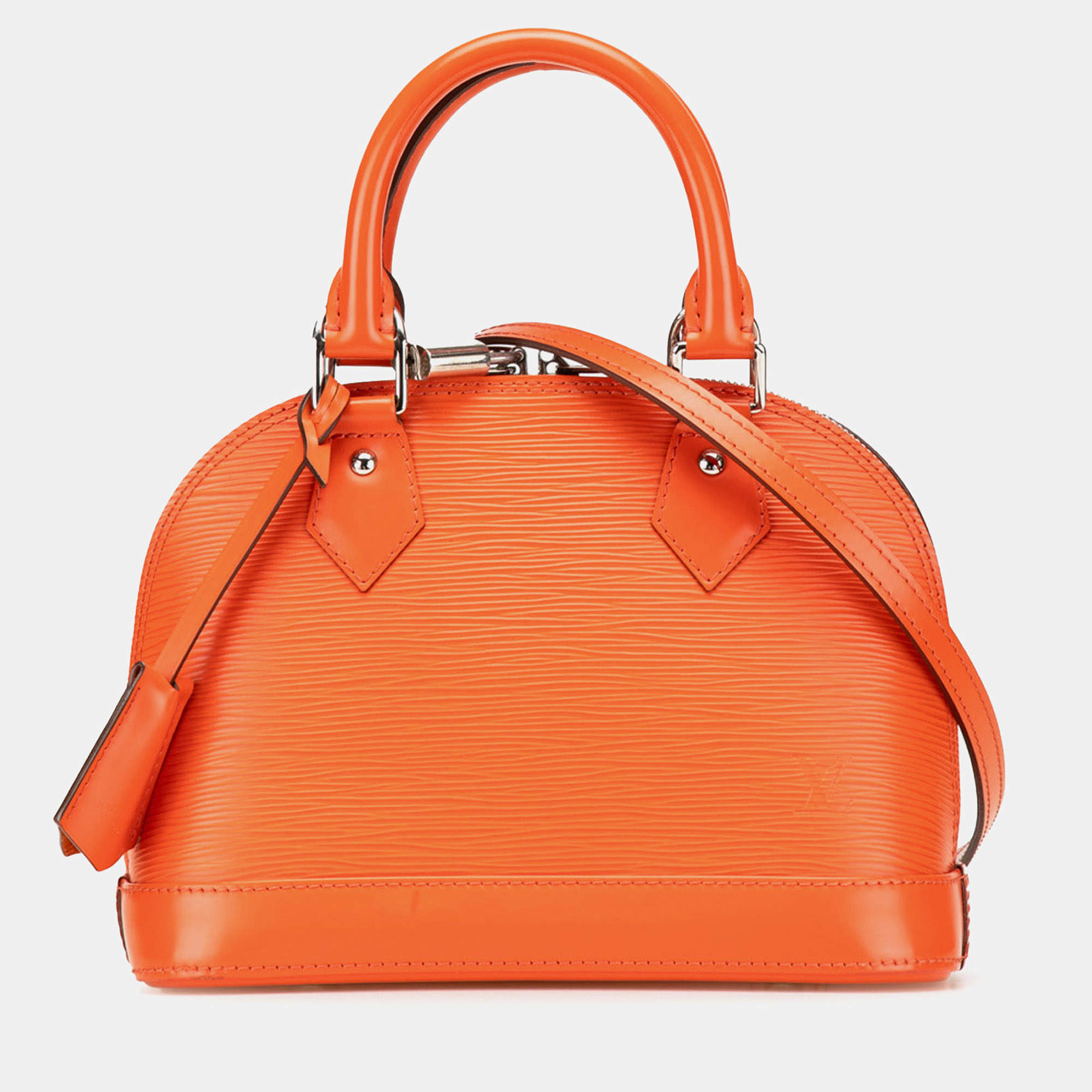 Pre Owned Louis Vuitton Orange Epi Alma BB