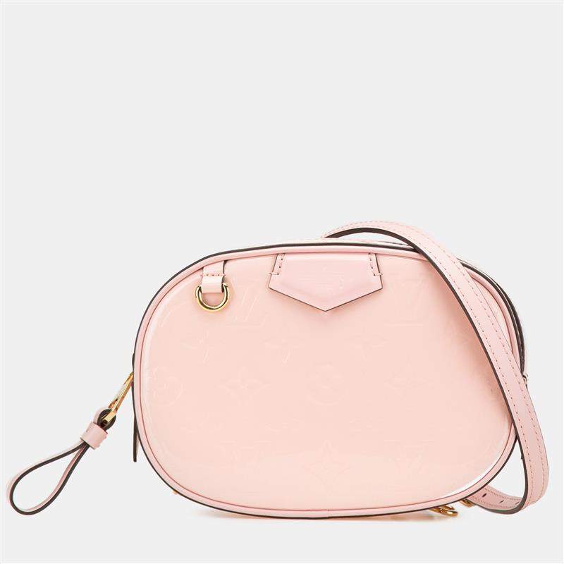 Pre Owned Louis Vuitton Pink Louis Vuitton Monogram Vernis Beltbag