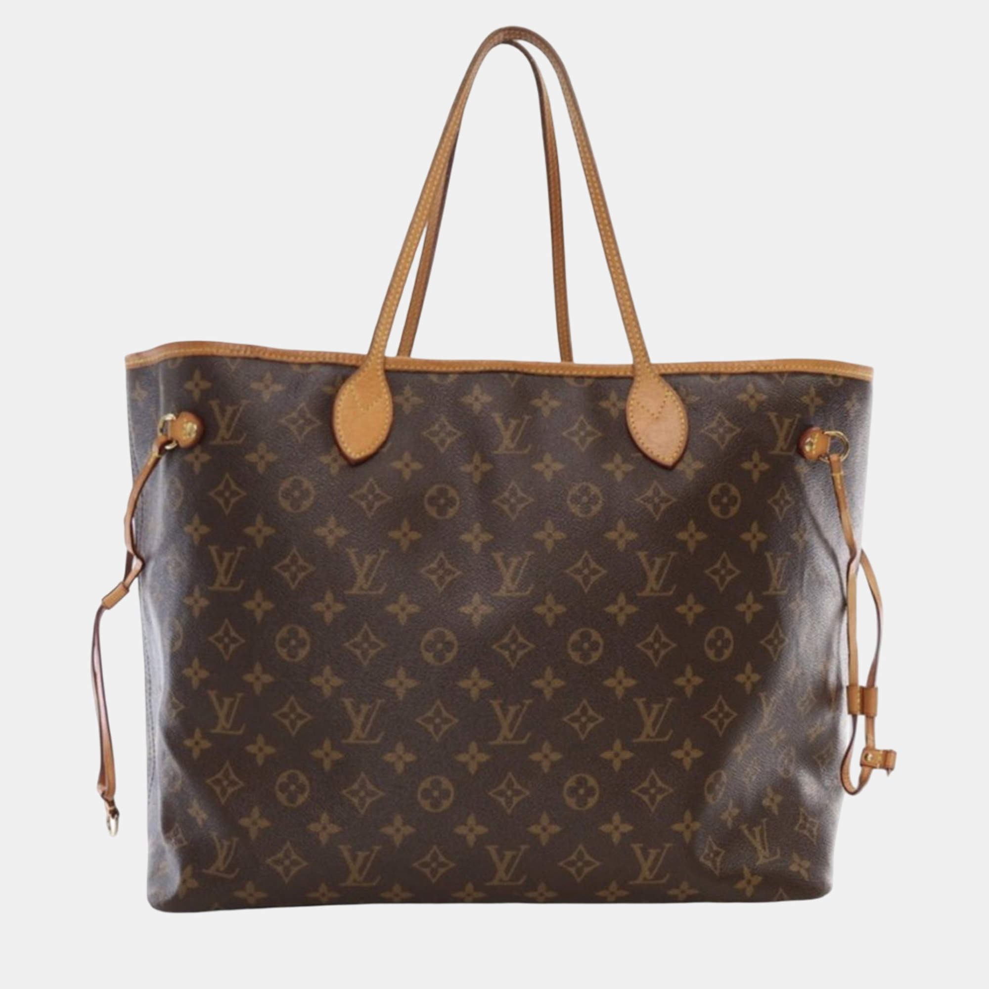مملوكة مسبقًا Louis Vuitton Brown Monogram Neverfull GM