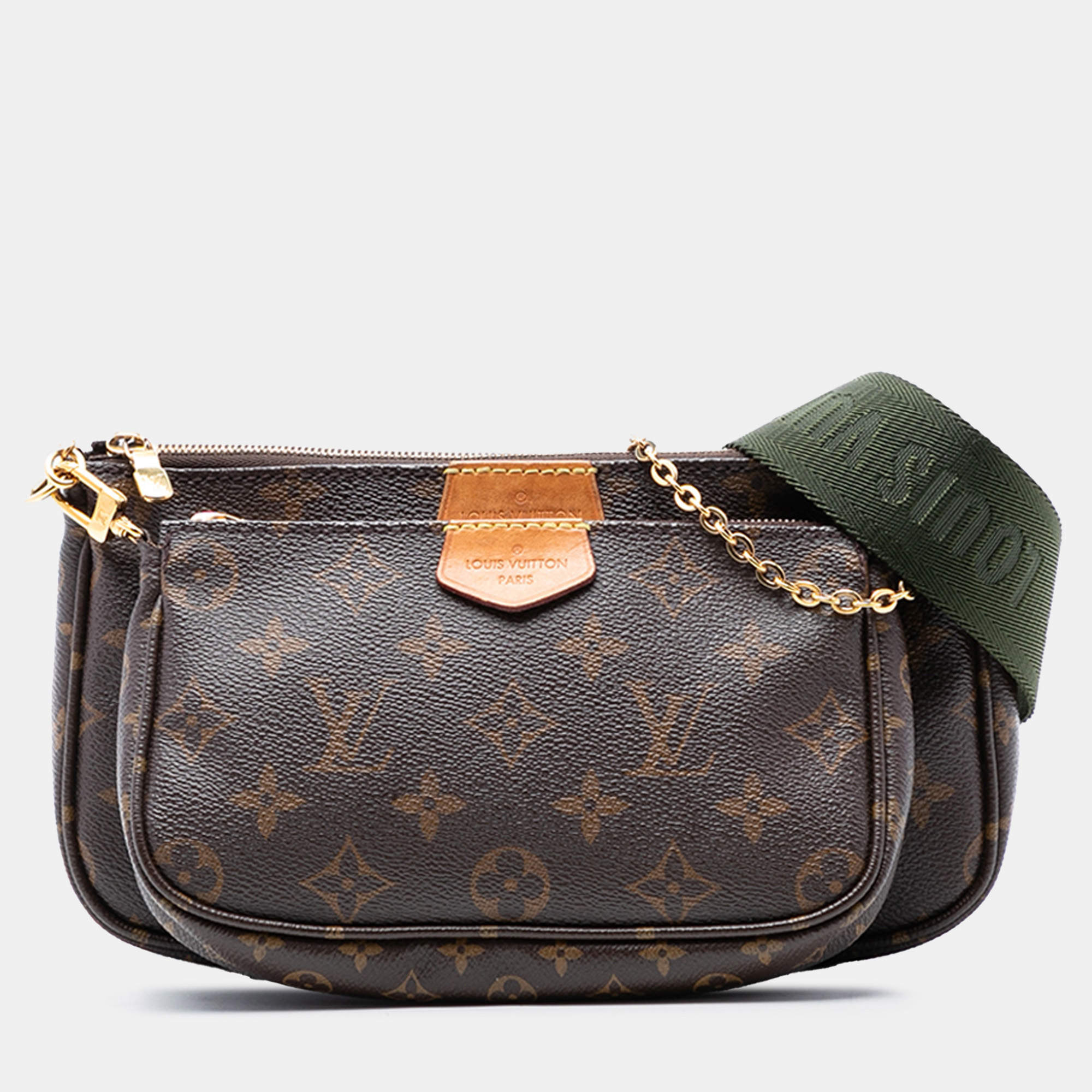 مملوكة مسبقًا Louis Vuitton Brown Monogram Multi Pochette Accessoires