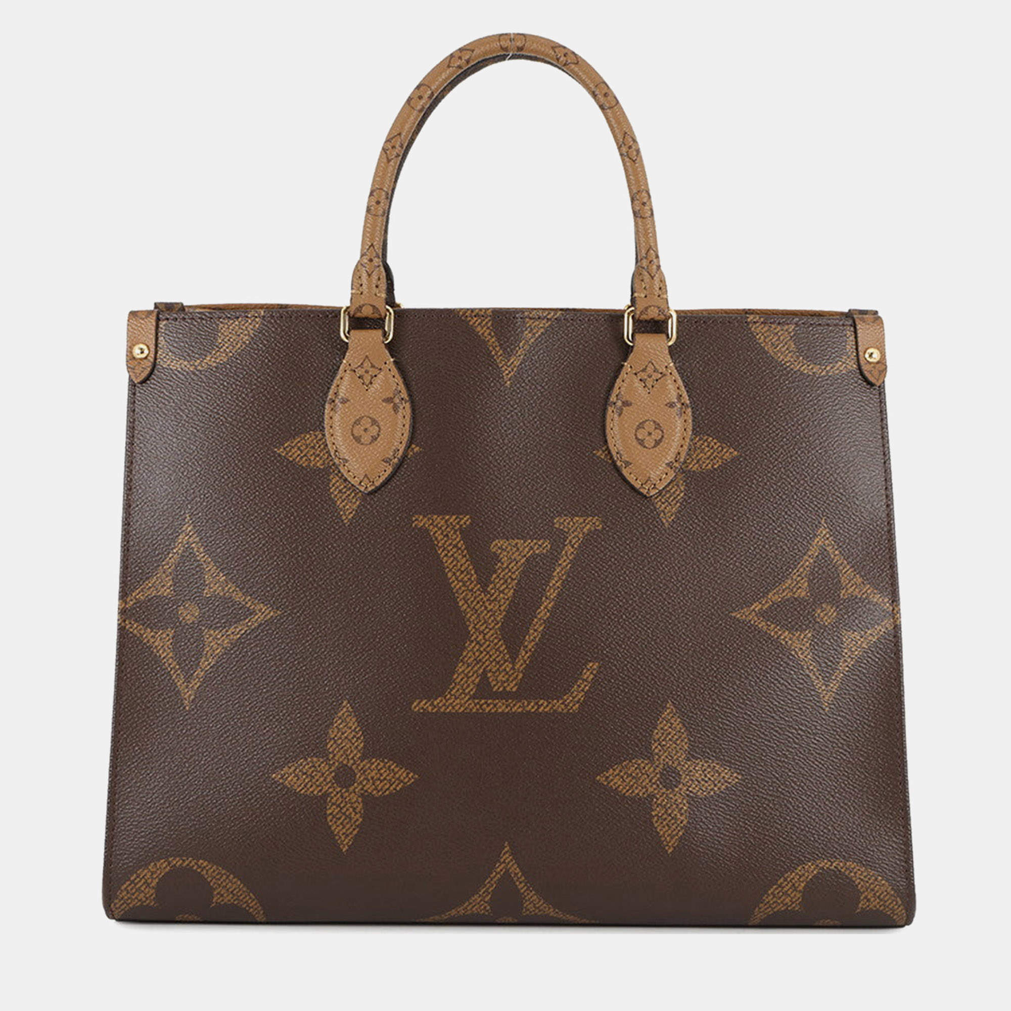 مملوكة مسبقًا Louis Vuitton Onthego MM Monogram Monogram Reverse Canvas Monogram Giant