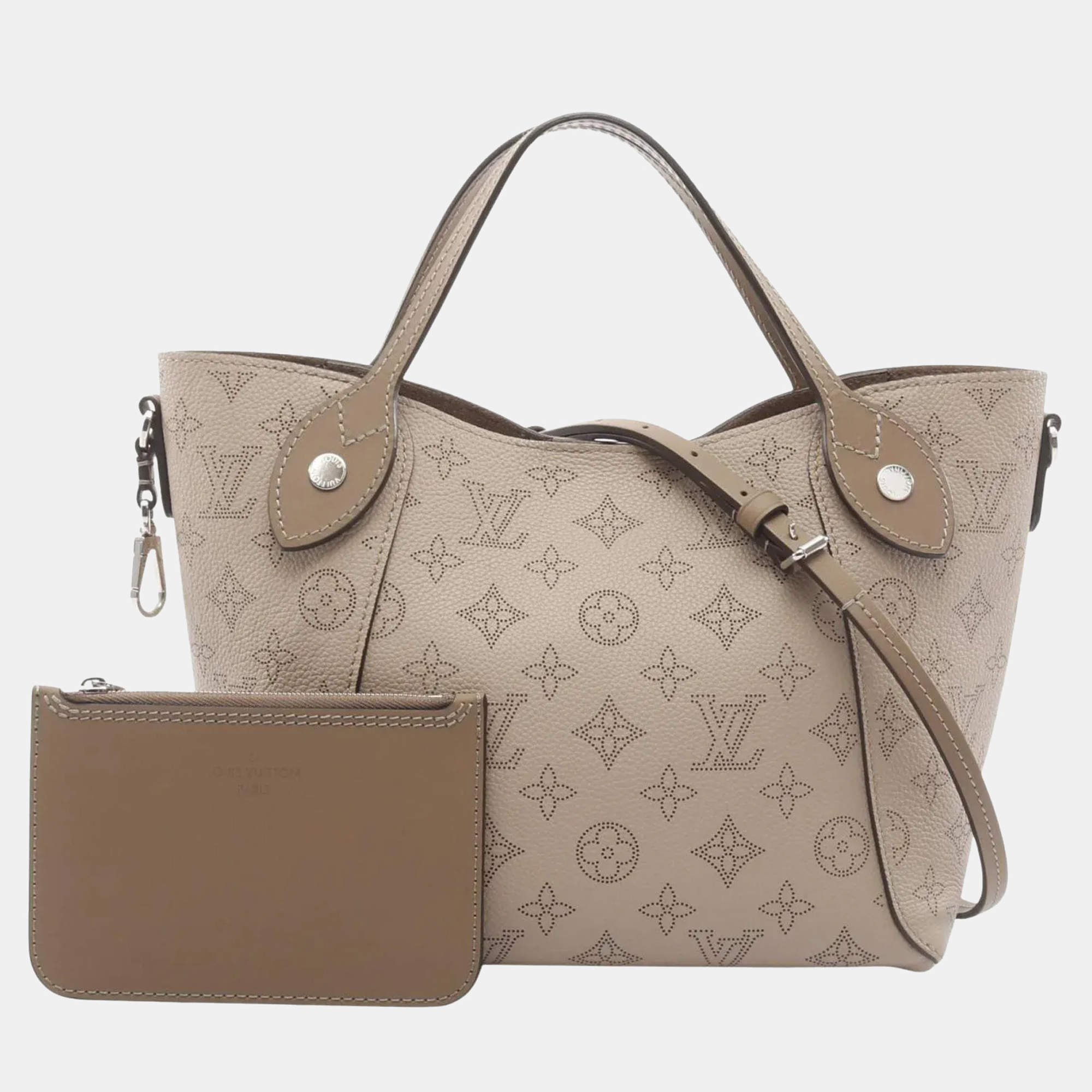 Pre Owned حقيبة لوي فيتون "هينا بي إم ماهينا غال" جلد بيج