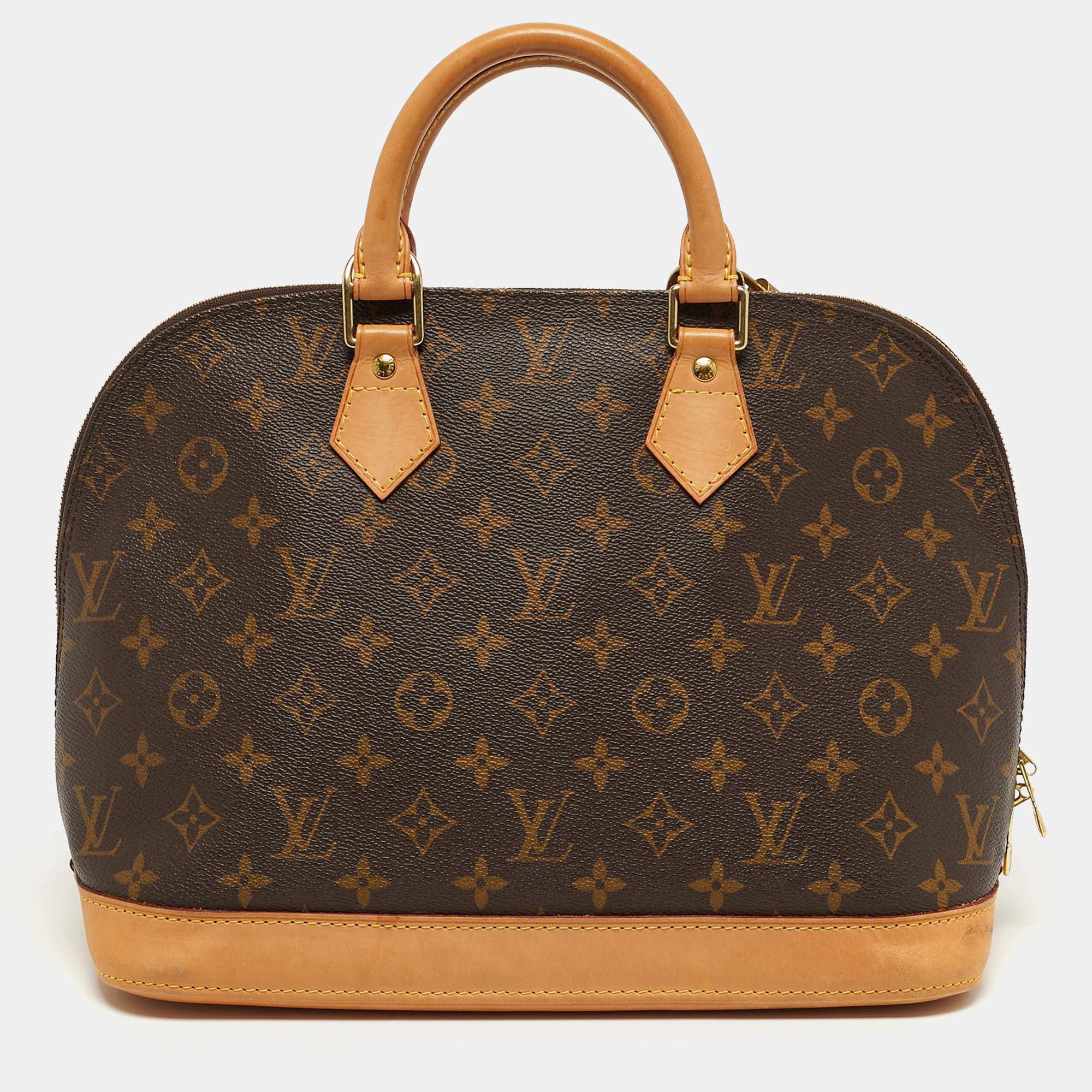 Pre Owned Louis Vuitton Alma PM Monogram Canvas Bag