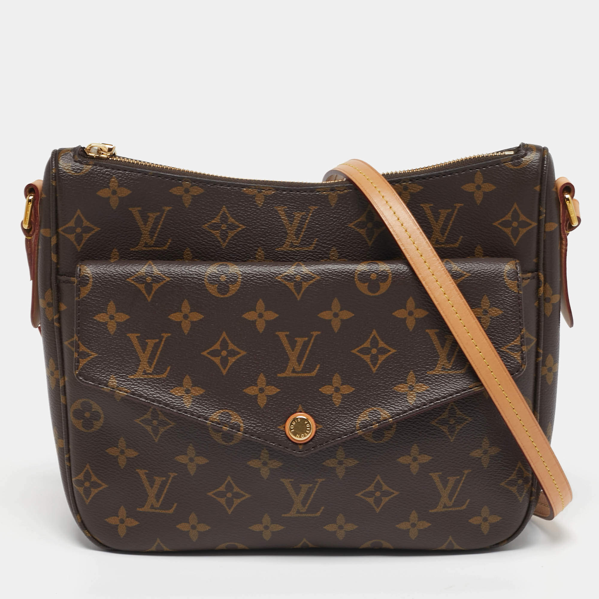 Pre Owned Louis Vuitton Mabillon Monogram Canvas Bag