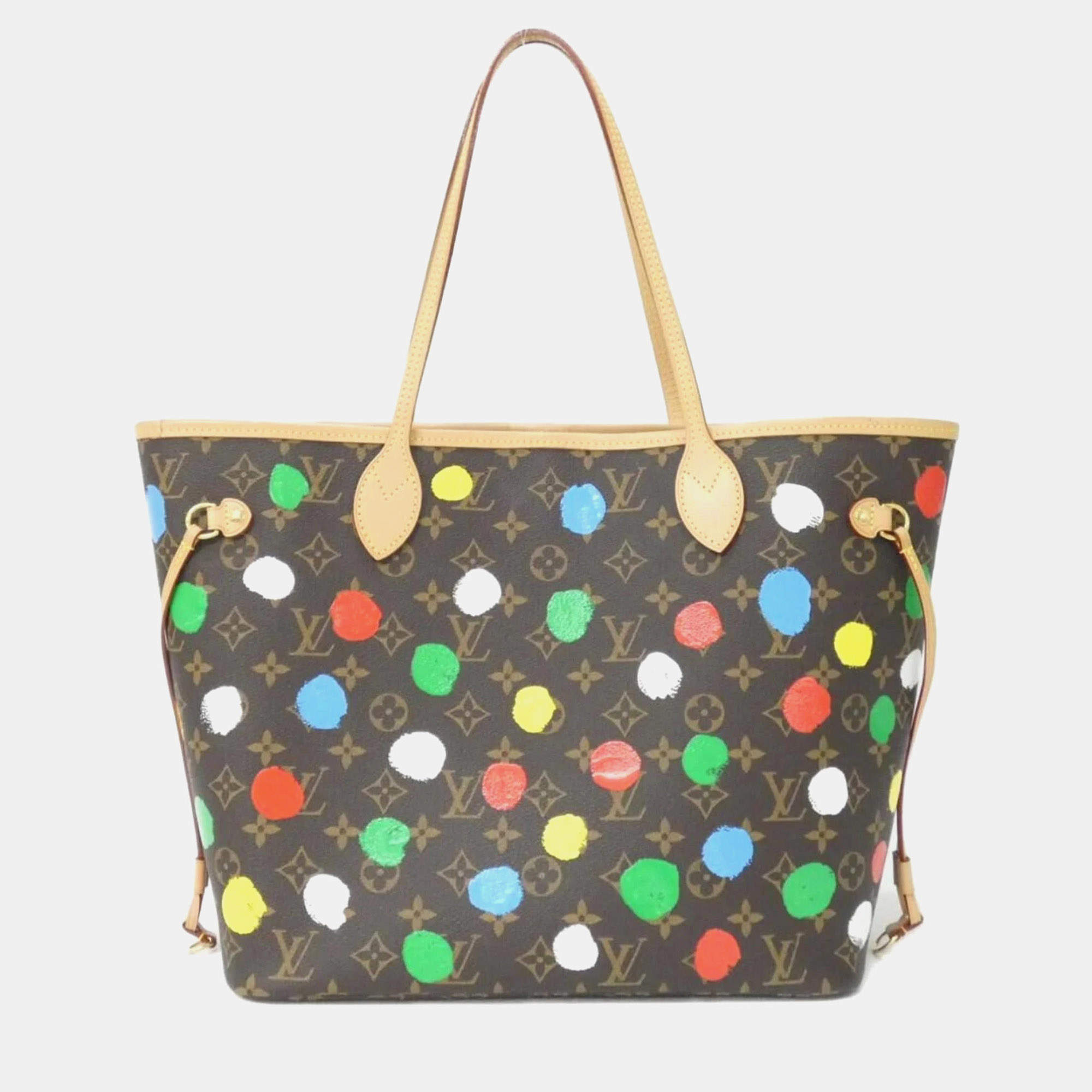 Pre Owned Louis Vuitton Monogram Lv X Yk Neverfull Mm Handbag