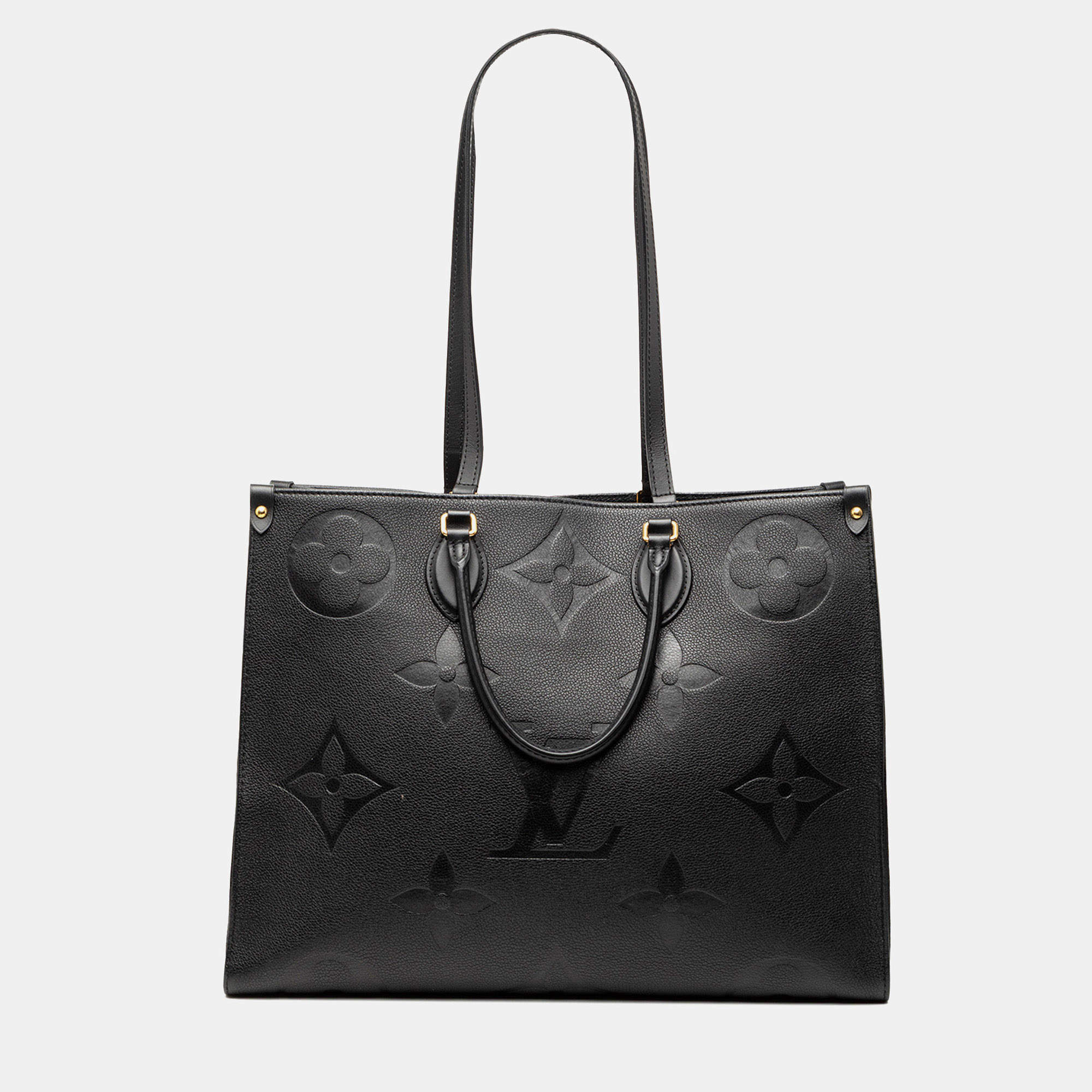 مملوكة مسبقًا Louis Vuitton Black Monogram Empreinte Onthego GM