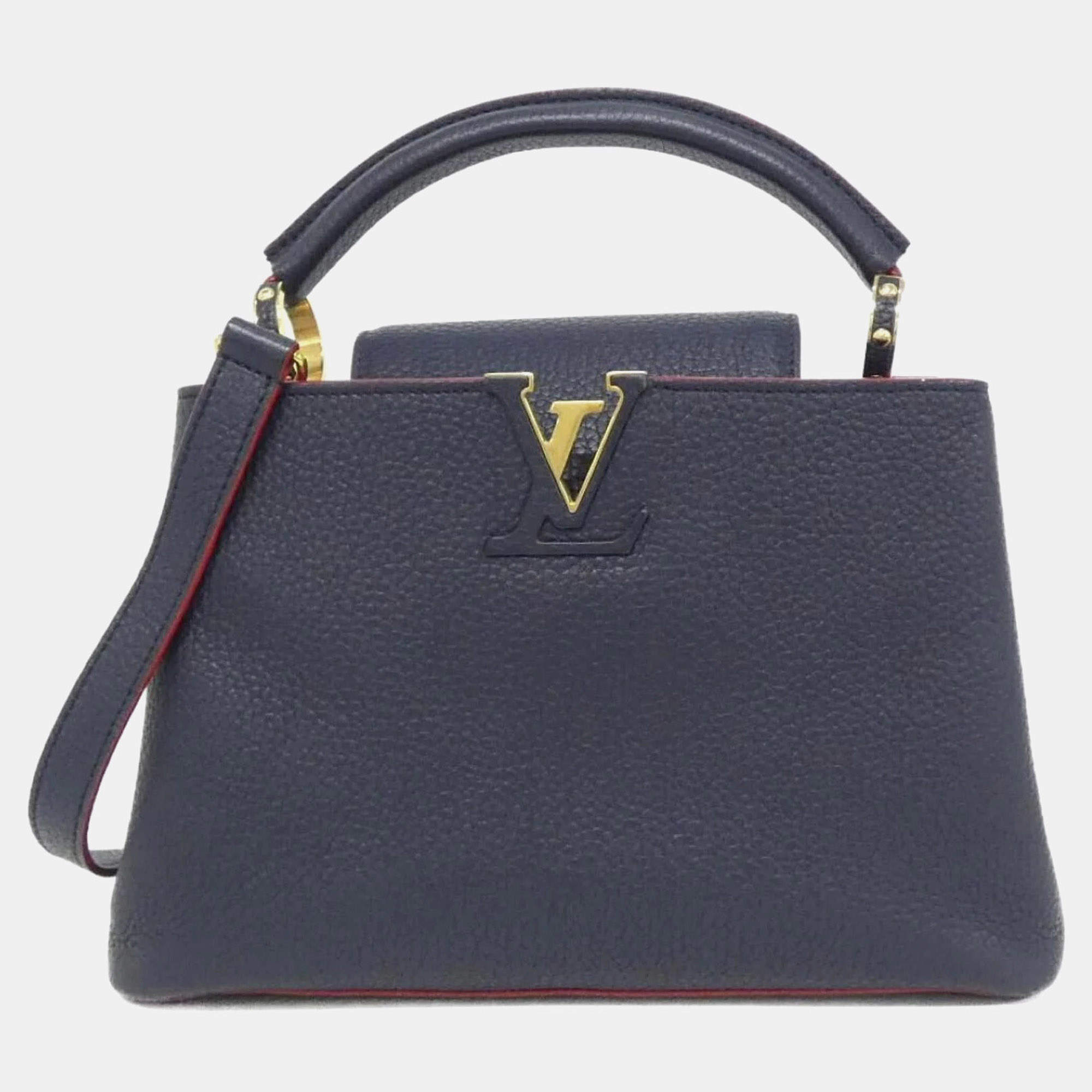 Pre Owned Louis Vuitton Capucines Bb Handbag