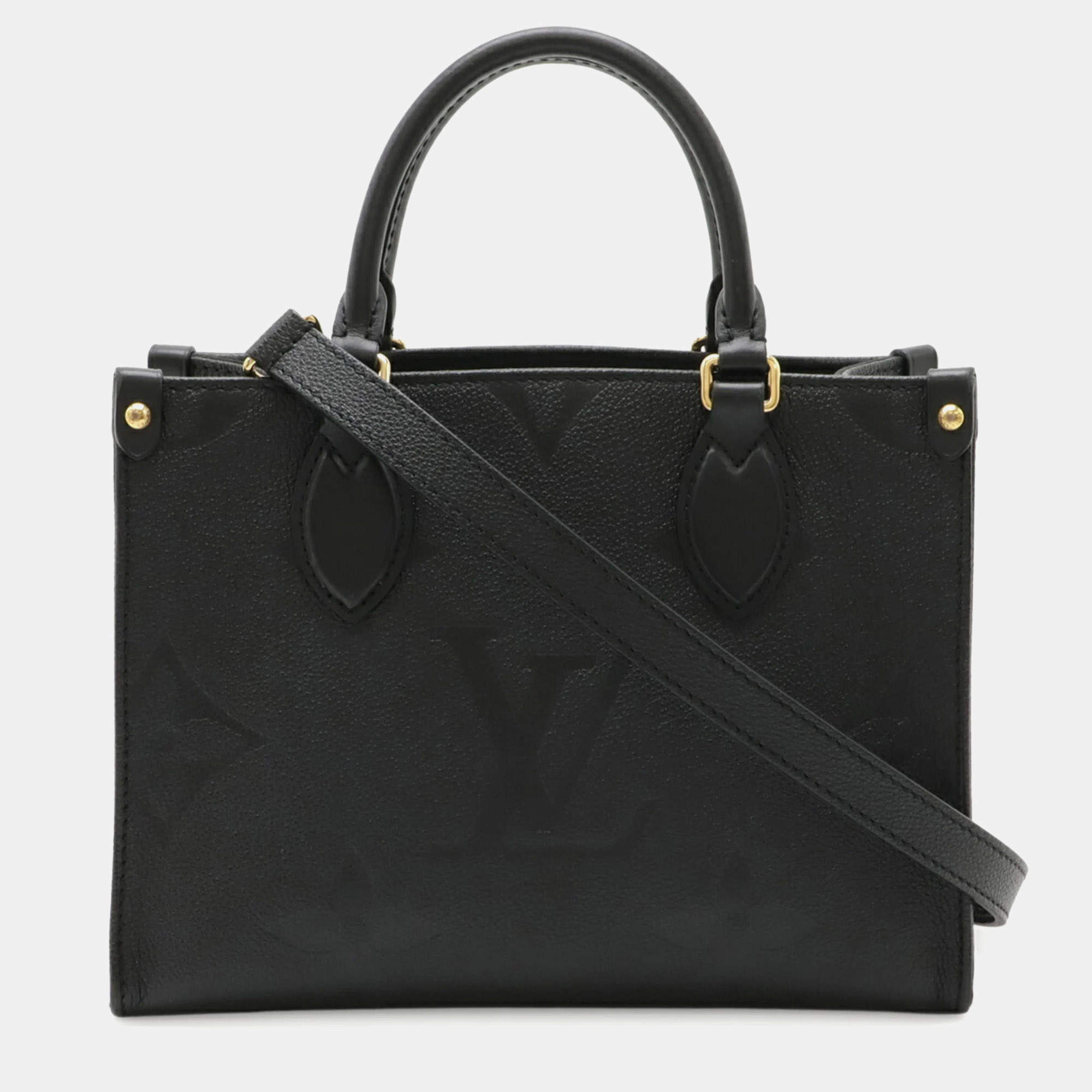 Pre Owned حقيبة يد/كتف لوي فيتون مونوغرام إمبريت أون ذا غو بي إم نوير أسود