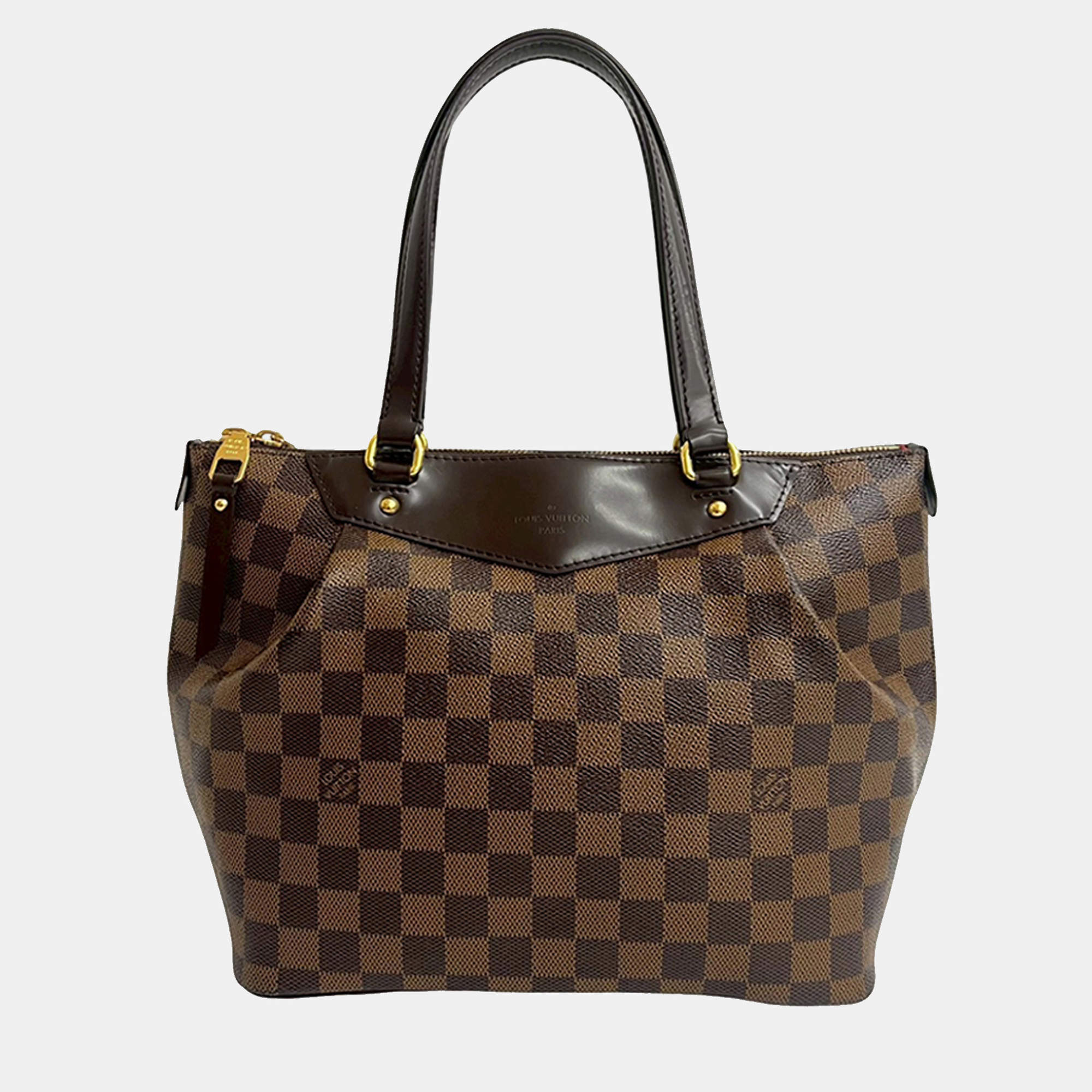 Pre Owned Louis Vuitton Brown Damier Ebene Westminster PM
