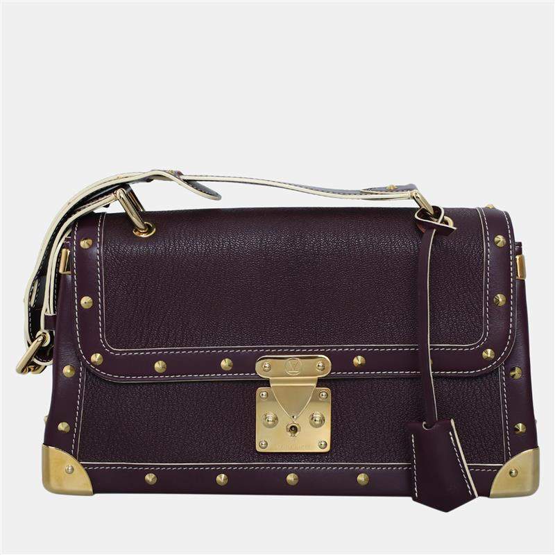 Pre Owned حقيبة لوي فيتون "لو تالانتويس" جلود سوهالي أرجوانية