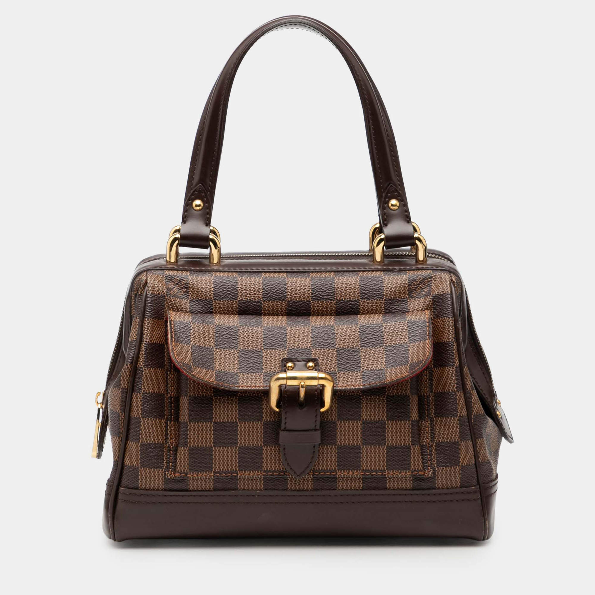 مملوكة مسبقًا Louis Vuitton Brown Damier Ebene Knightsbridge