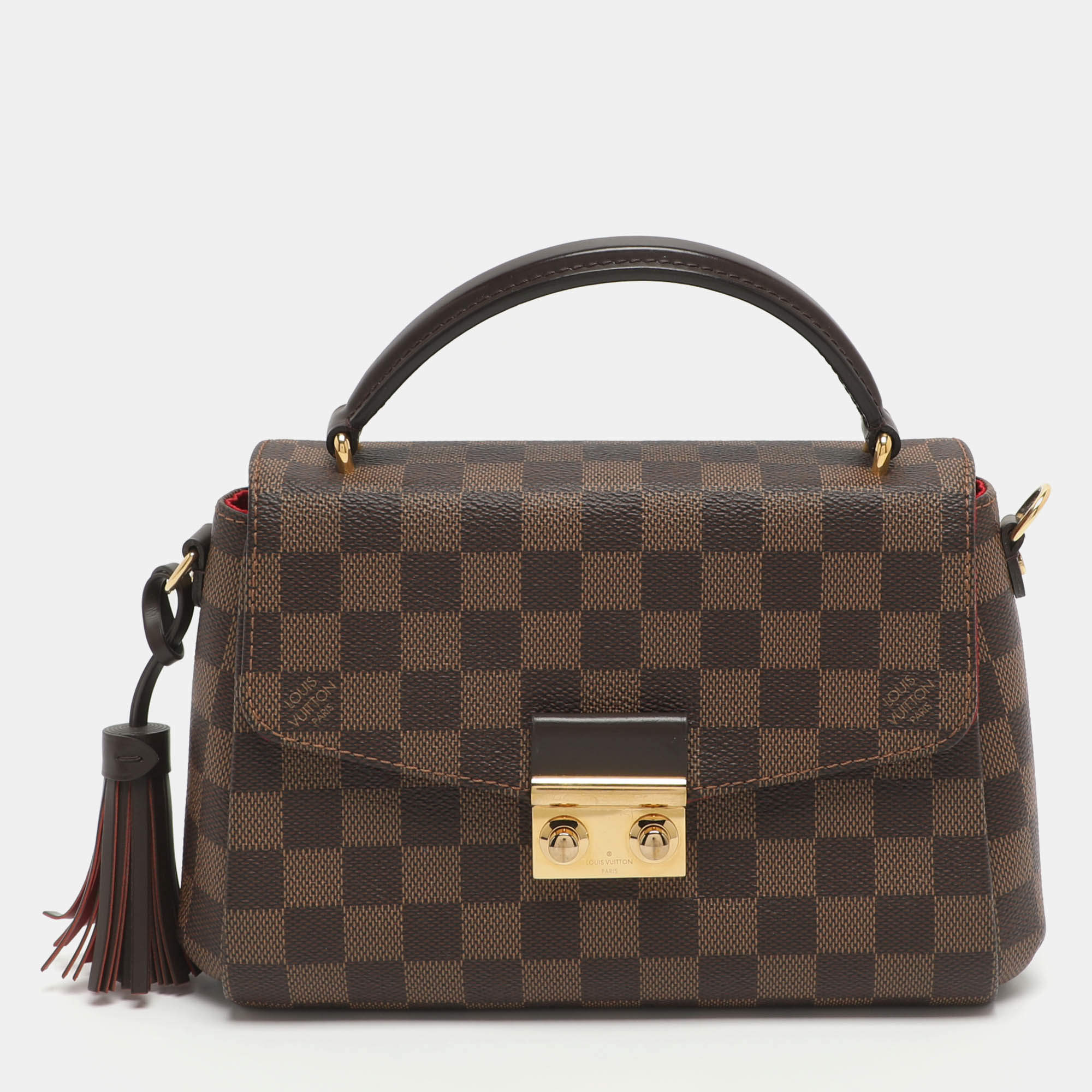 مملوكة مسبقًا حقيبة لويس فيتون كرويزيت كانفاس داميير أيبين