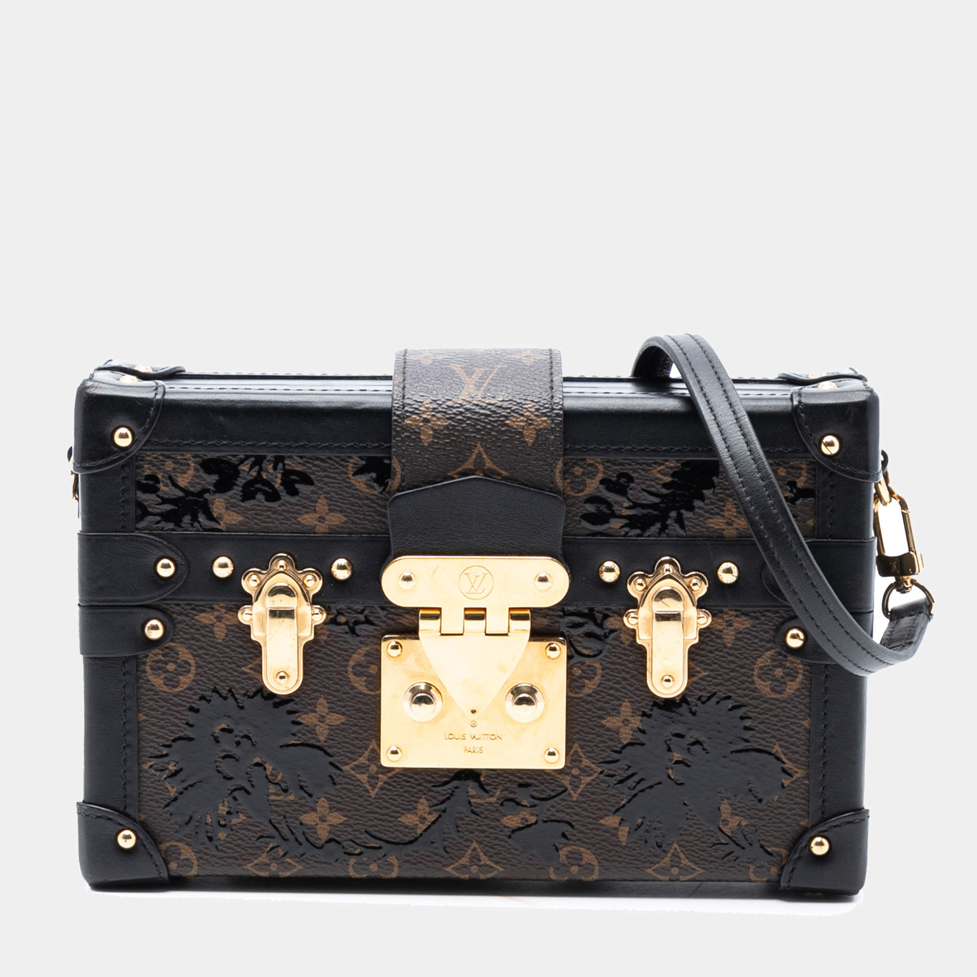 Pre Owned حقيبة لوي فيتون بيتي مال بلوسوم مونوجرام بني