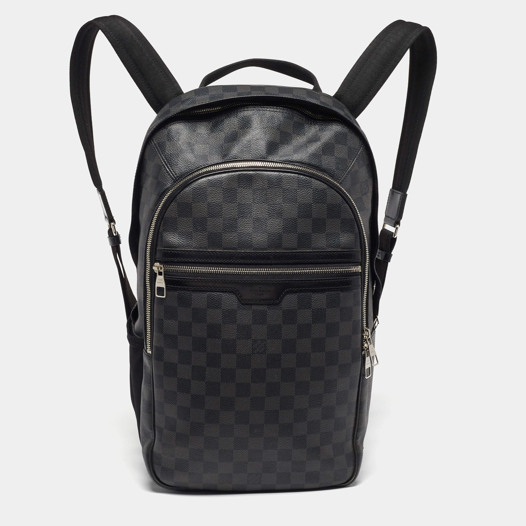 Pre Owned Louis Vuitton Michael Damier Graphite Backpack