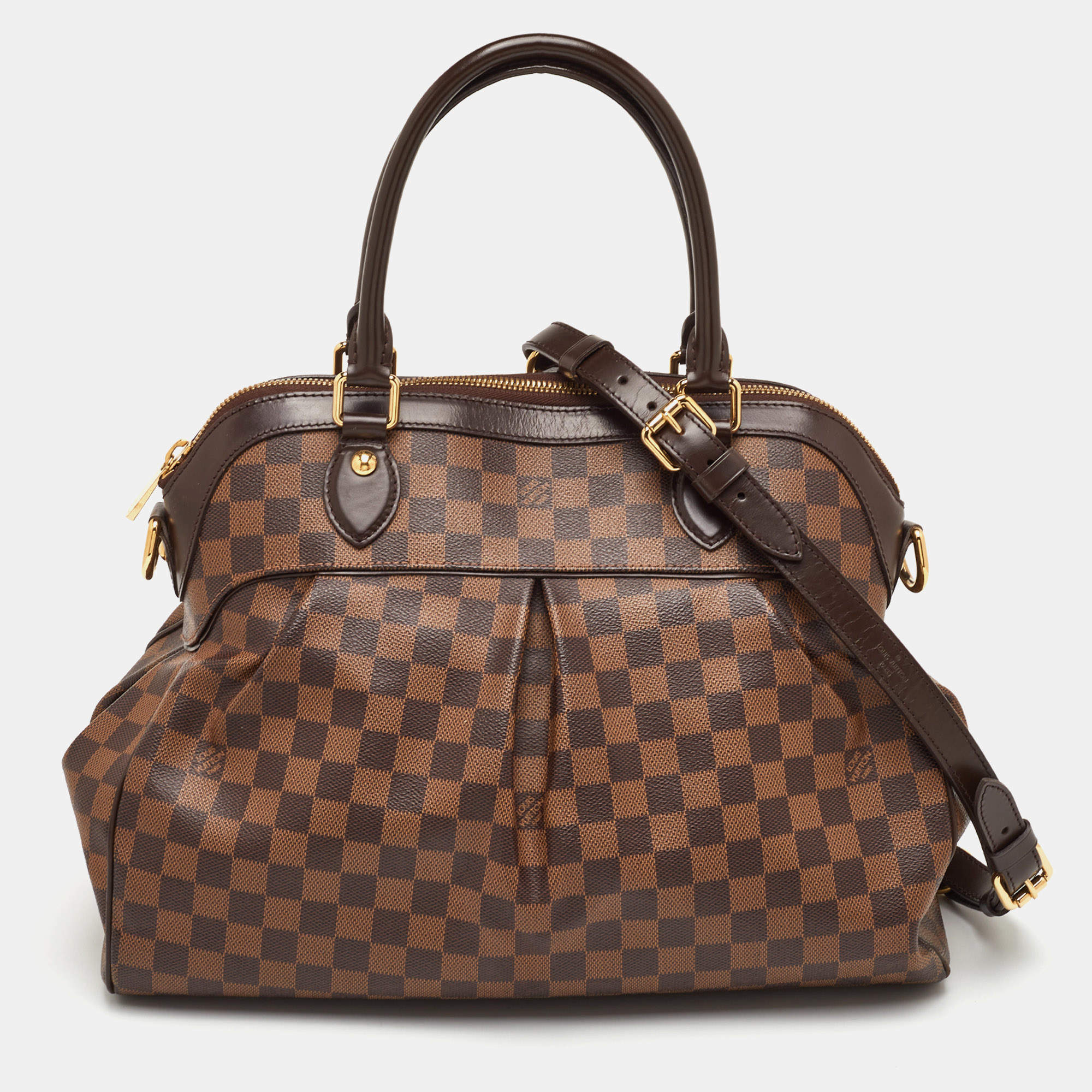 مملوكة مسبقًا Louis Vuitton Trevi GM Damier Ebene Canvas Bag