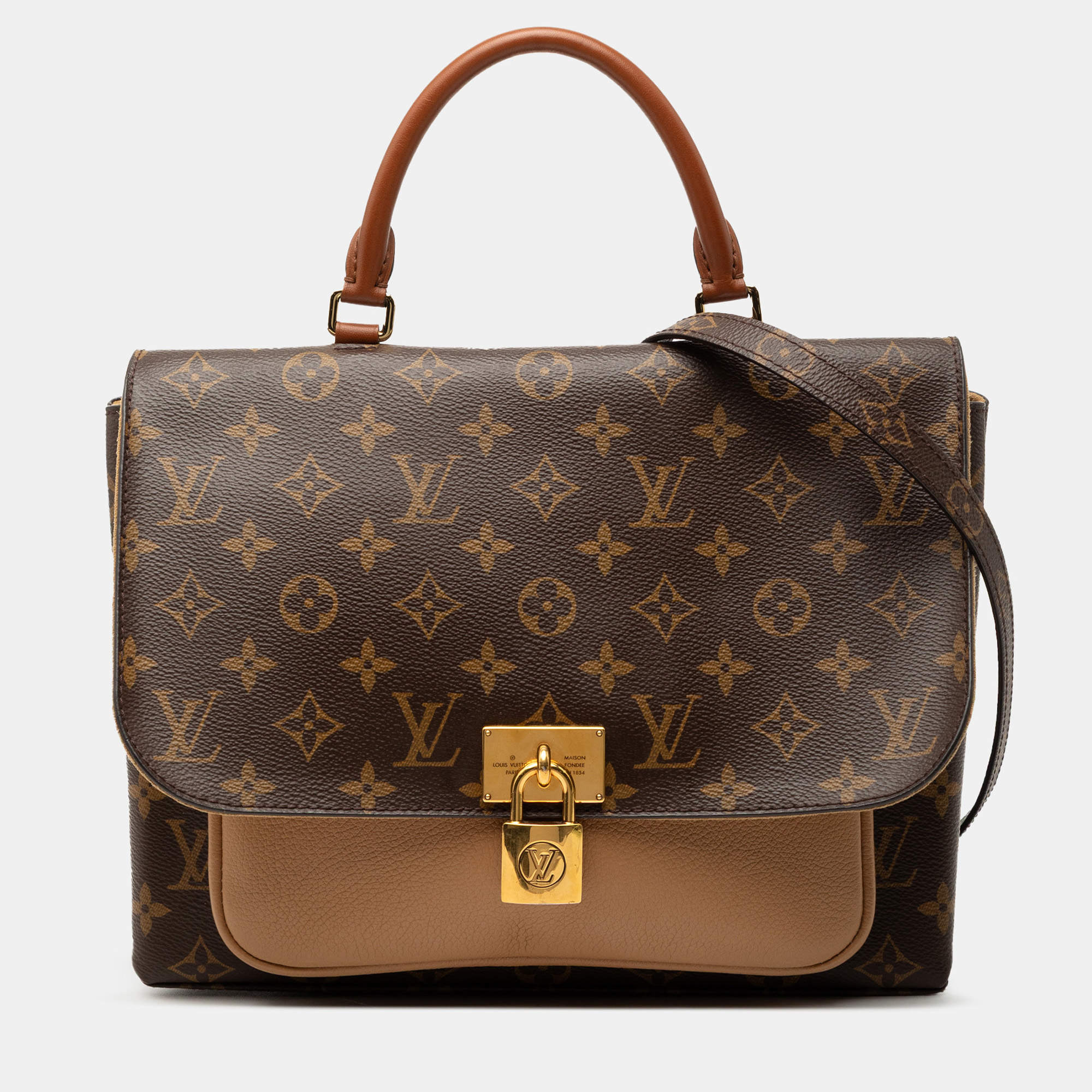 مملوكة مسبقًا Louis Vuitton Brown Monogram Marignan Handbag