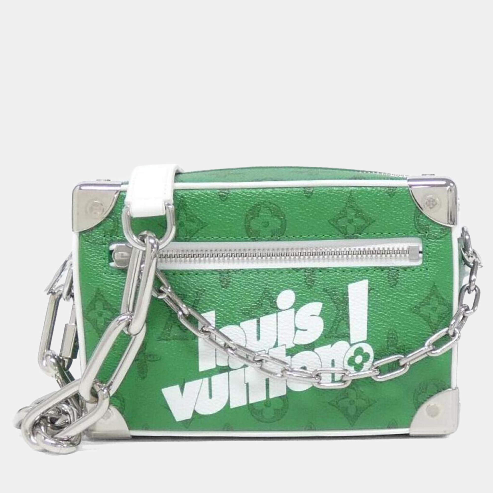 Pre Owned Louis Vuitton Monogram Everyday Lv Mini Soft Trunk Shoulder Bag