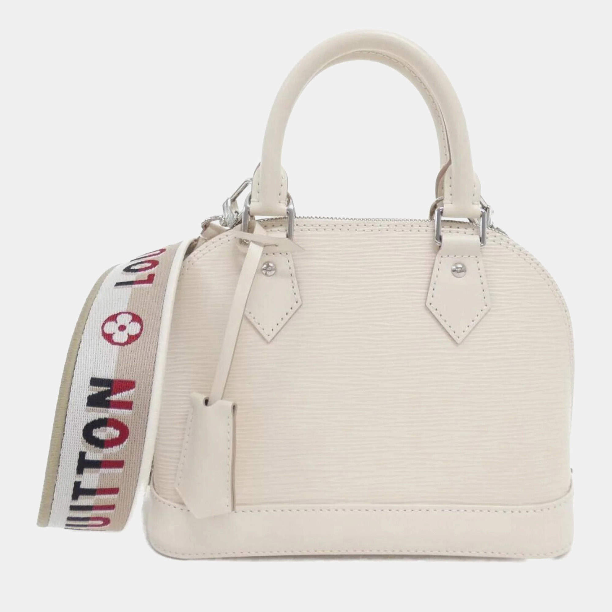 Pre Owned Louis Vuitton Epi Alma Bb Handbag