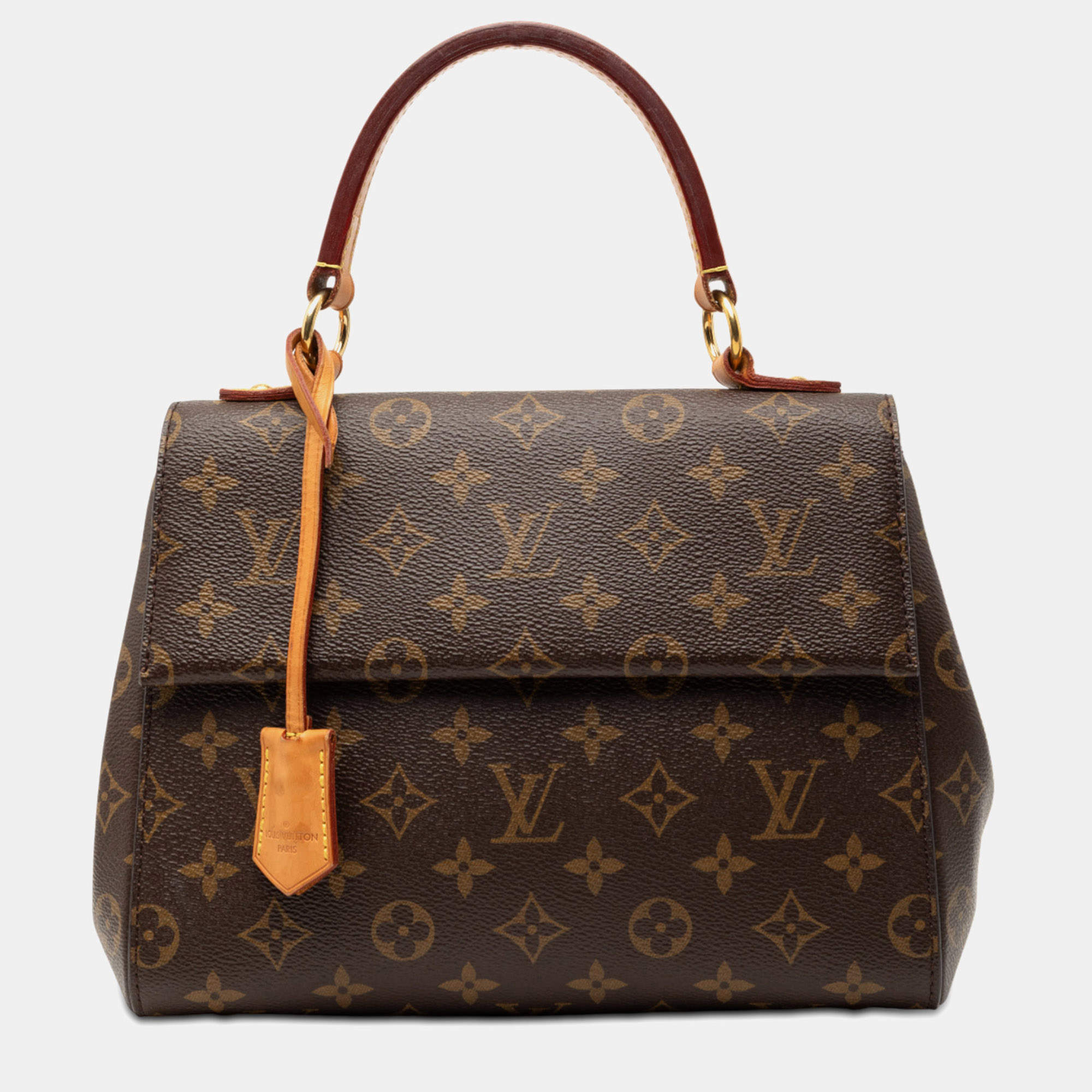 مملوكة مسبقًا Louis Vuitton Brown Monogram Cluny BB