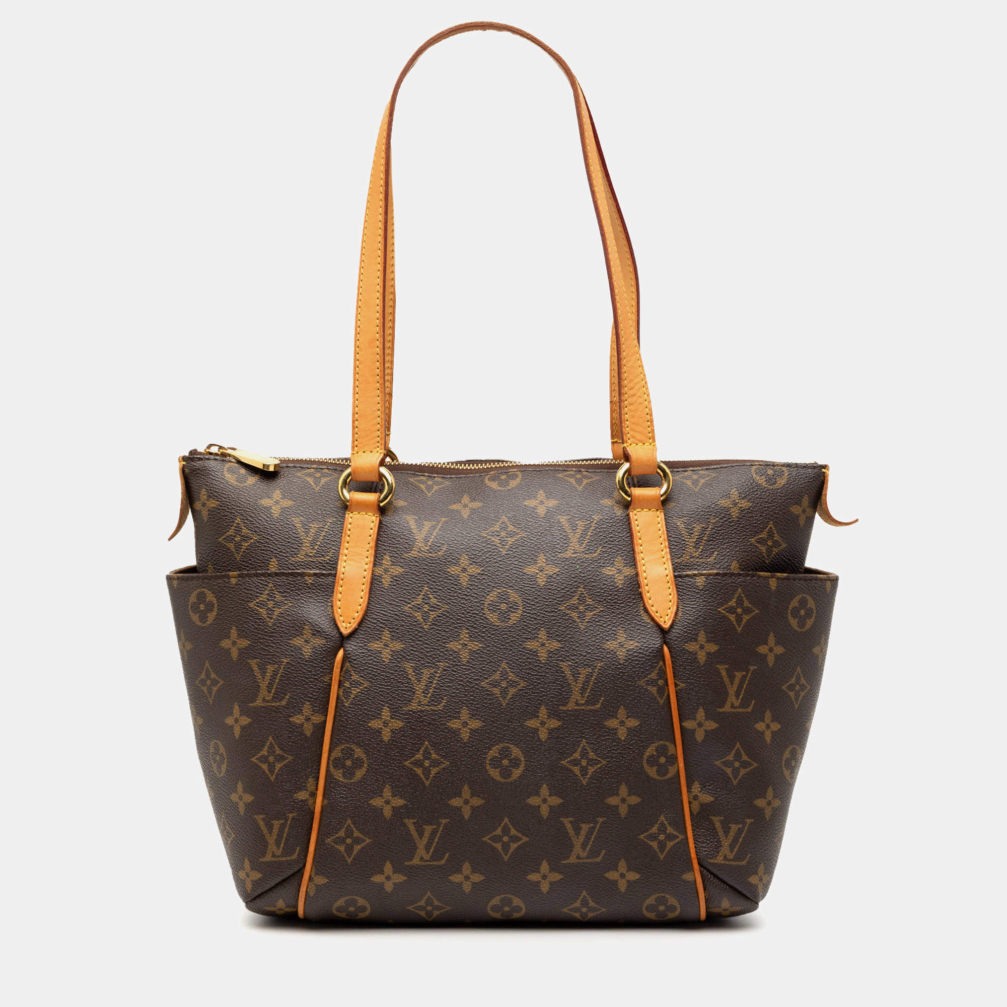 Pre Owned Louis Vuitton Brown Monogram Totally PM
