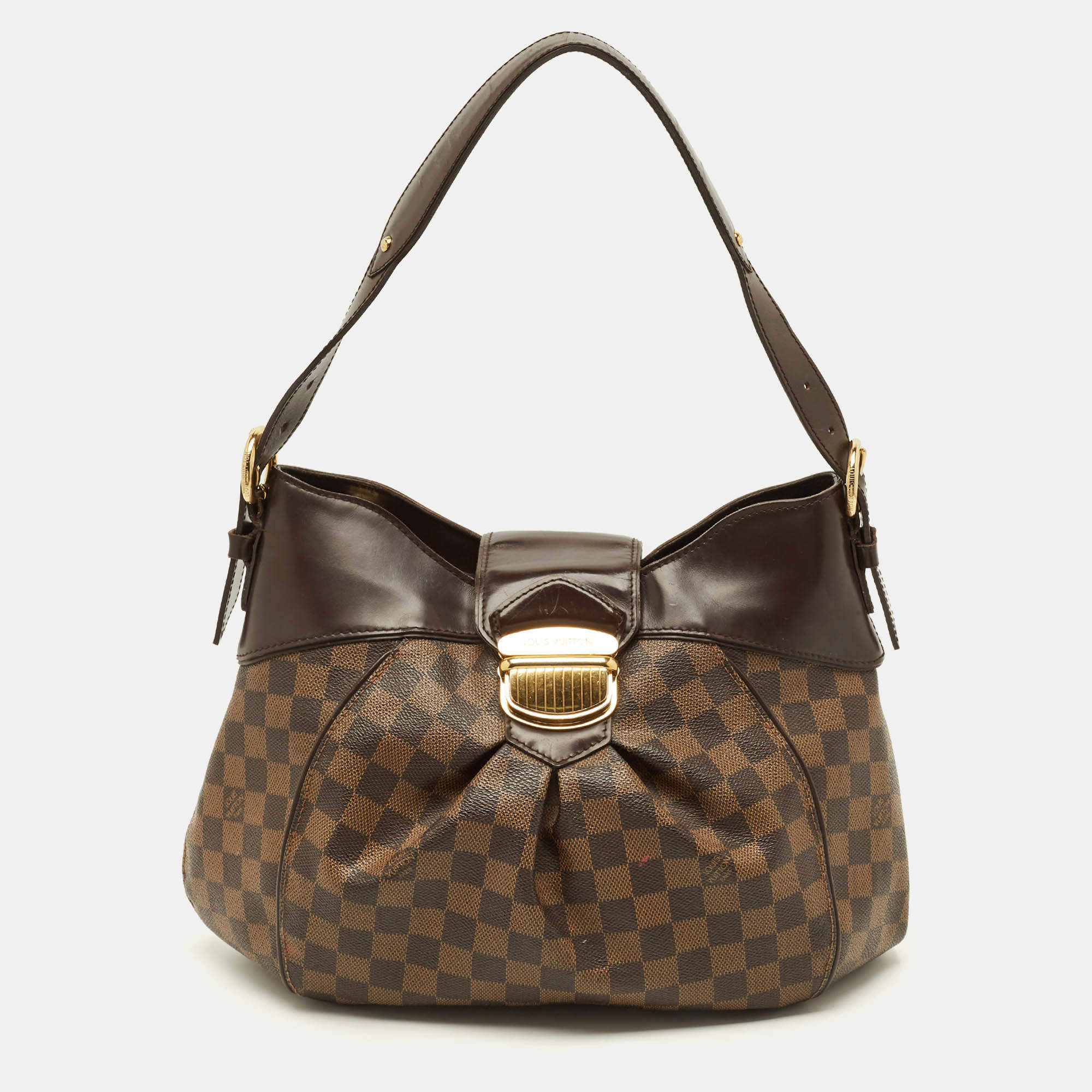 Pre Owned حقيبة لوي فيتون سيستينا GM قماش دام ير إبن