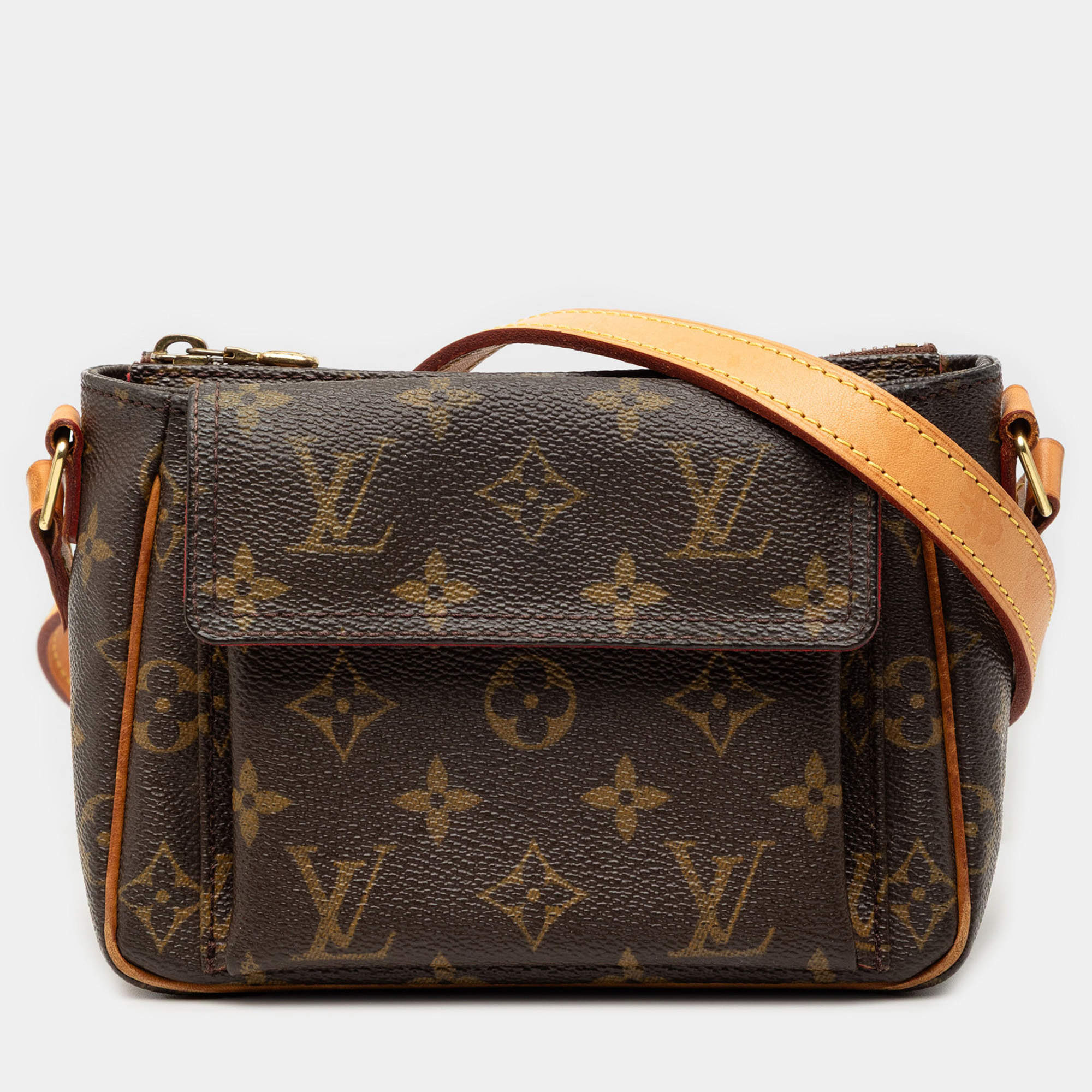 مملوكة مسبقًا حقيبة لويس فويتون مونوغرام بنية فيفا سيتي بي ام