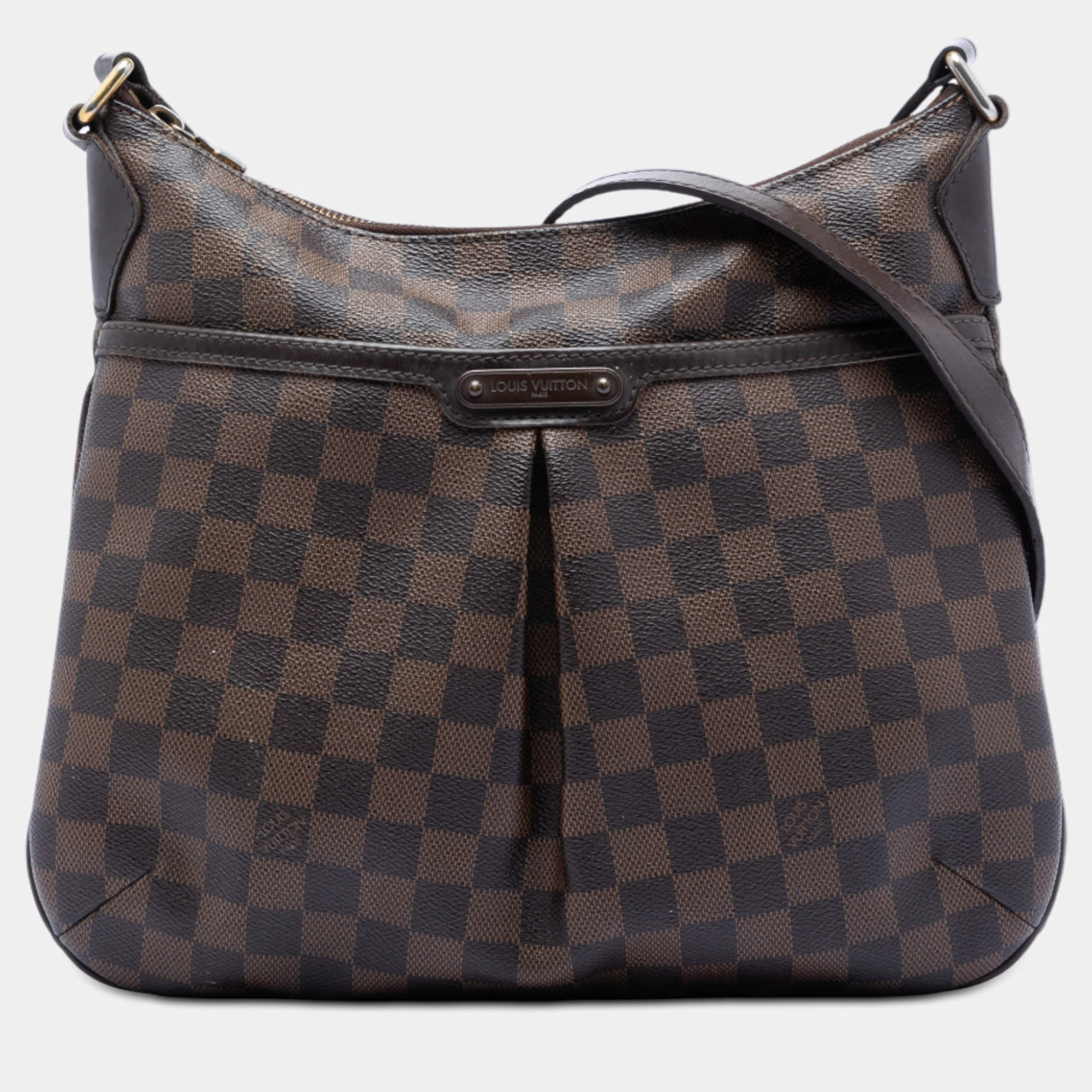 Pre Owned Louis Vuitton Brown Damier Ebene Bloomsbury PM