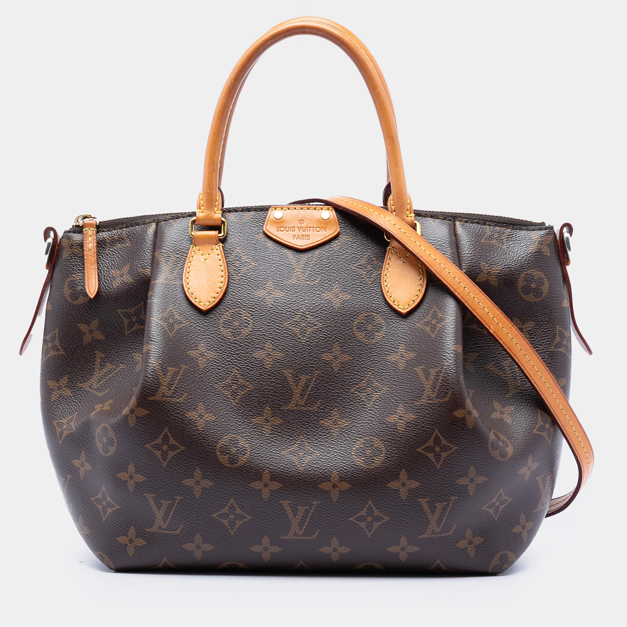 Pre Owned Louis Vuitton Brown Monogram Turenne PM