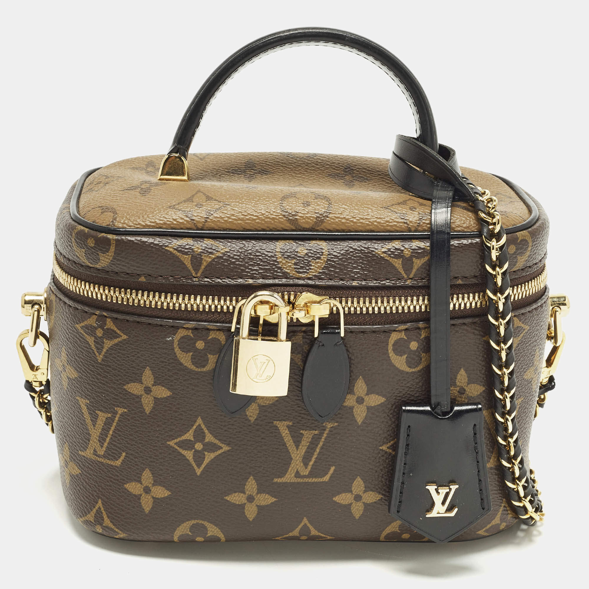 مملوكة مسبقًا حقيبة لوي فيتون فانتي بي إم قماش مونوغرام ريفيرس