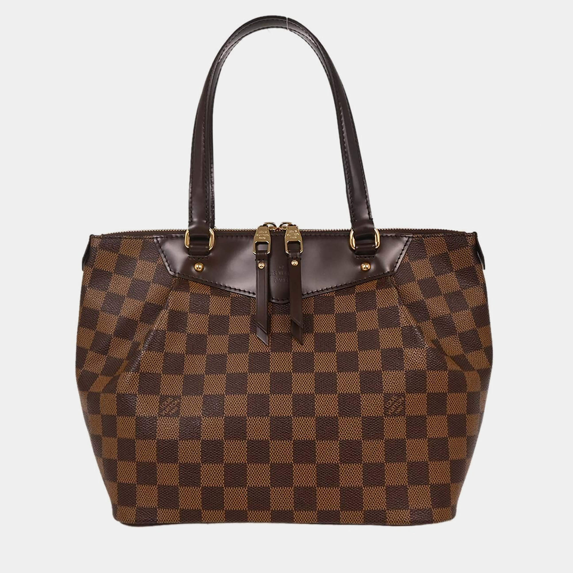 Pre Owned Louis Vuitton Damier Westminster PM Shoulder Tote Bag