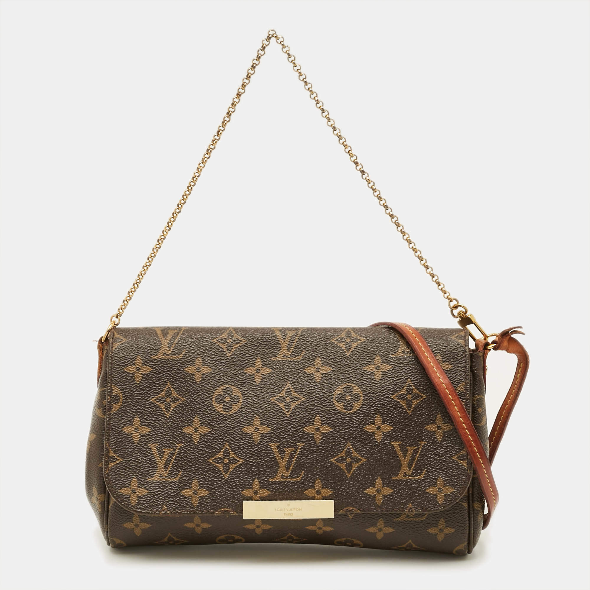 Pre Owned Louis Vuitton Favorite MM Monogram Canvas Bag