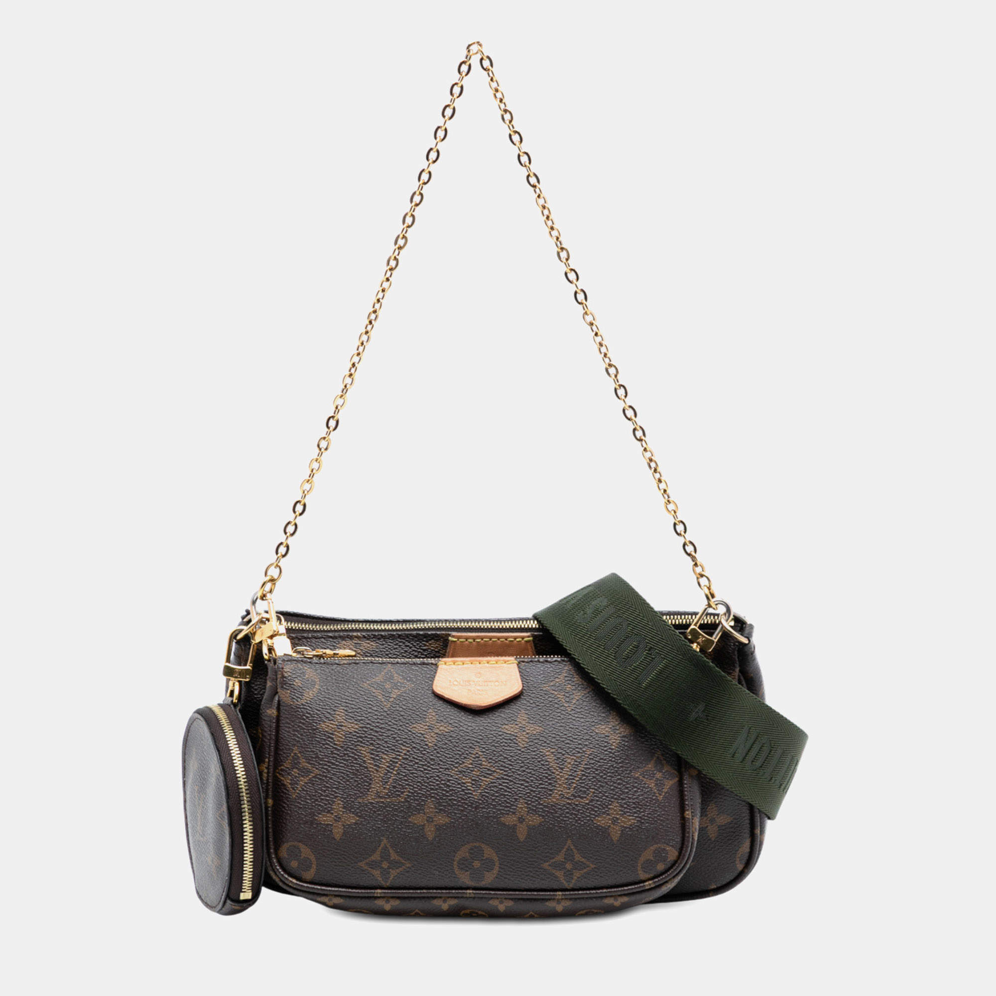 Pre Owned حقيبة لوي فيتون مونوغرامي بني متعددة بوسيت أكسسوارات